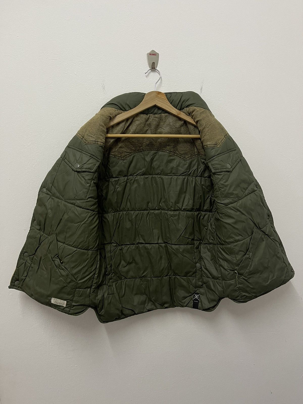 10 Deep × Vintage Vintage 10 Deep Camo Flauge Down Puffer Vest Size US XS / EU 42 / 0 - 10 Thumbnail