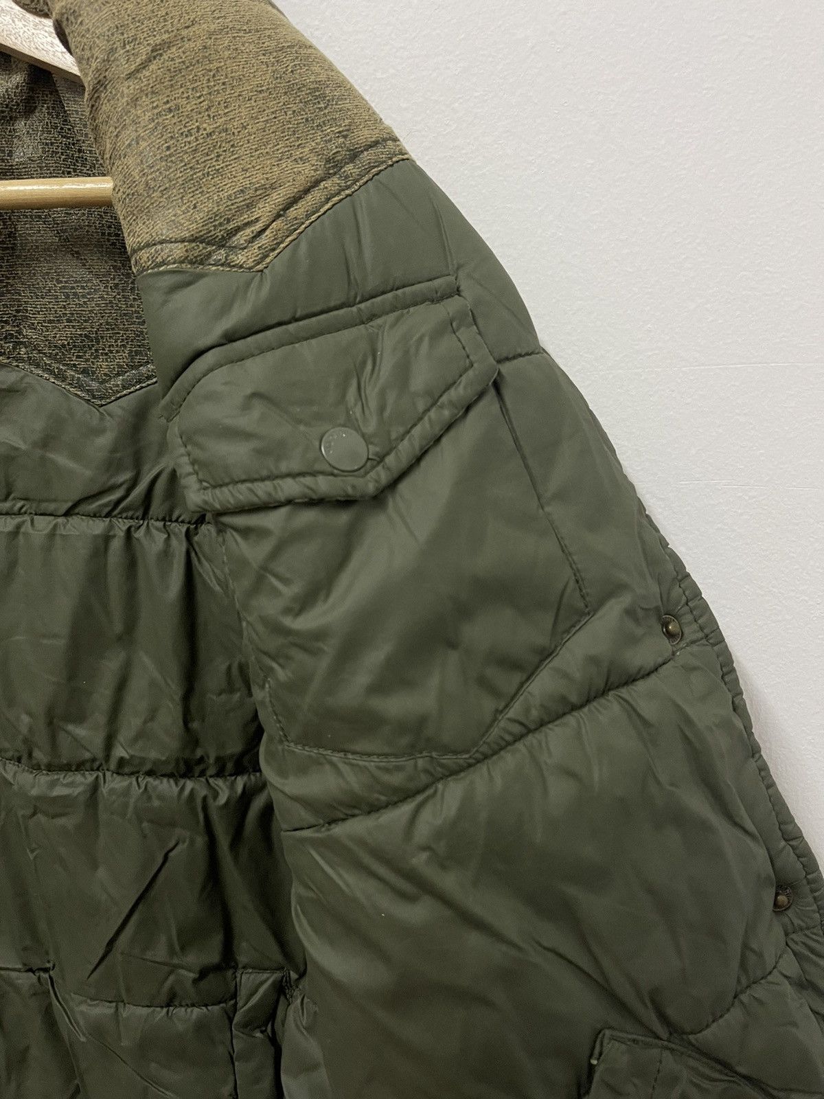 10 Deep × Vintage Vintage 10 Deep Camo Flauge Down Puffer Vest Size US XS / EU 42 / 0 - 12 Thumbnail