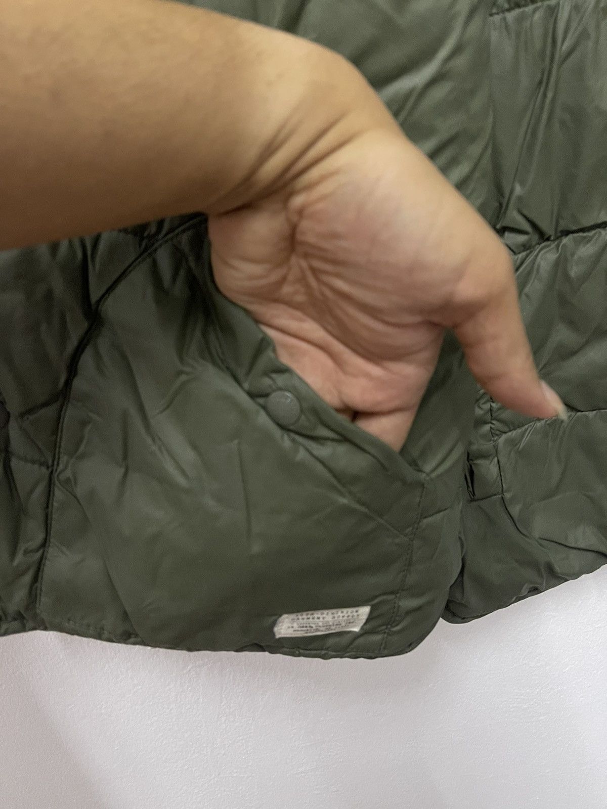 10 Deep × Vintage Vintage 10 Deep Camo Flauge Down Puffer Vest Size US XS / EU 42 / 0 - 14 Thumbnail