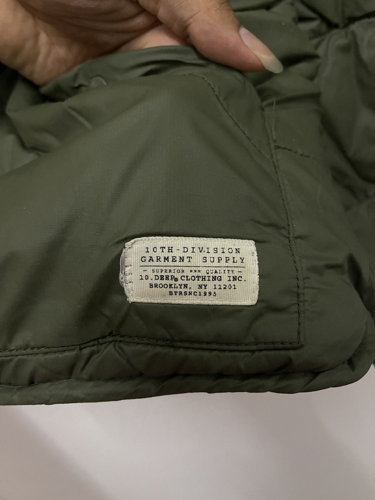 10 Deep × Vintage Vintage 10 Deep Camo Flauge Down Puffer Vest Size US XS / EU 42 / 0 - 15 Thumbnail