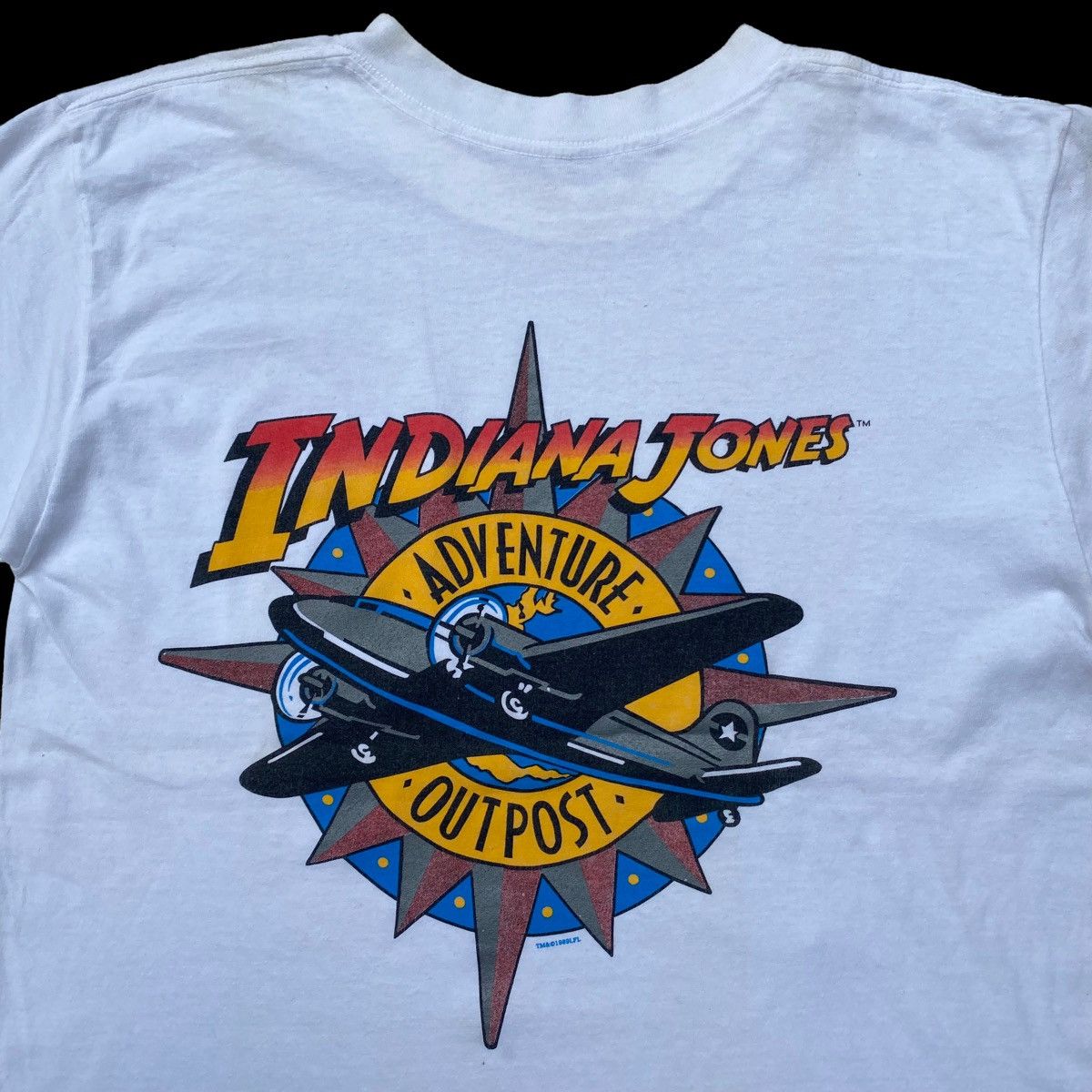 Disney × Vintage Indiana Jones Adventure Outpost Single Pocket Vtg Shirt.#W Size US L / EU 52-54 / 3 - 2 Thumbnail