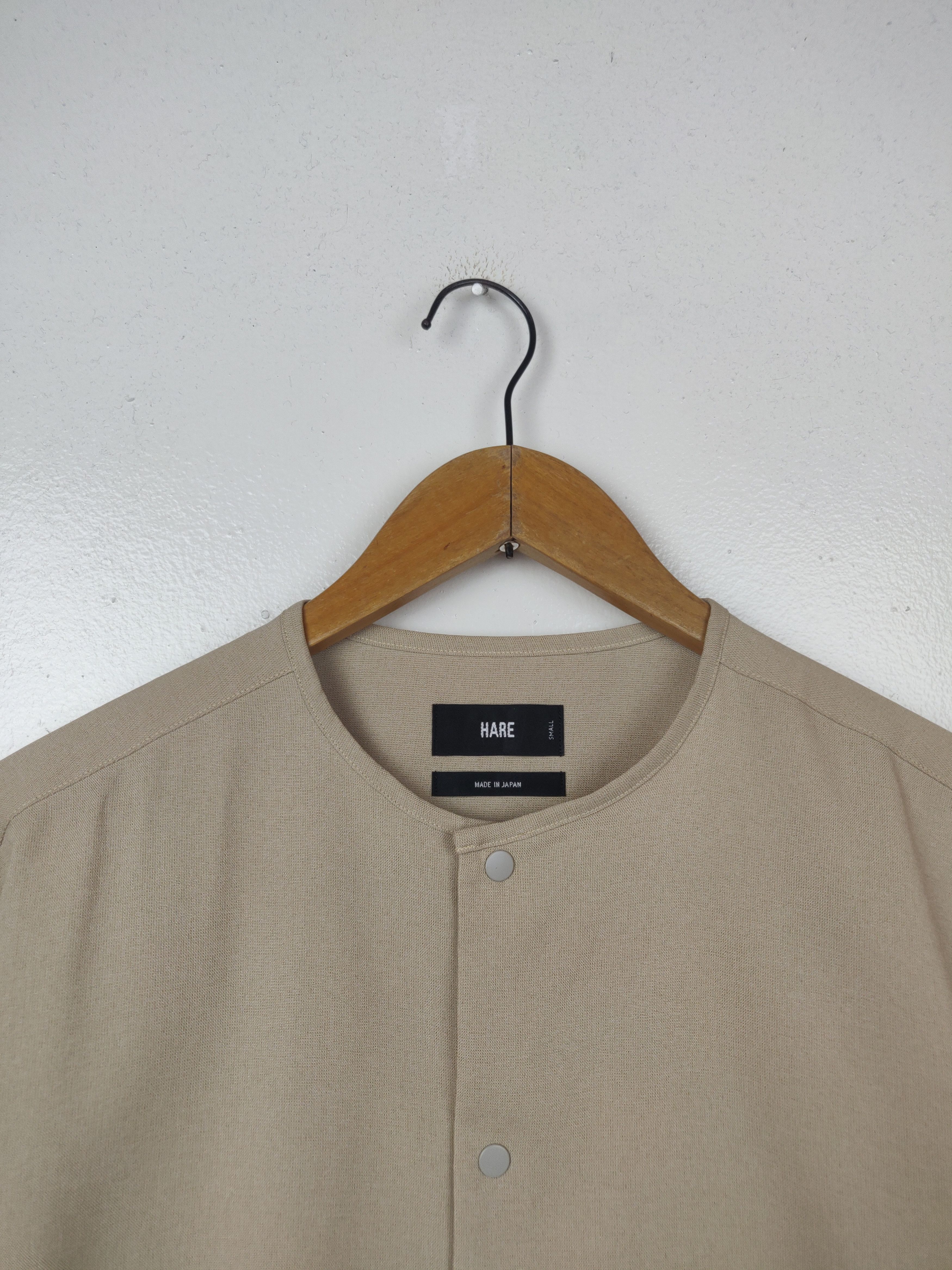 HARE Hare Japan Plain Button Ups Jacket Shirt Outerwear Size US S / EU 44-46 / 1 - 3 Thumbnail