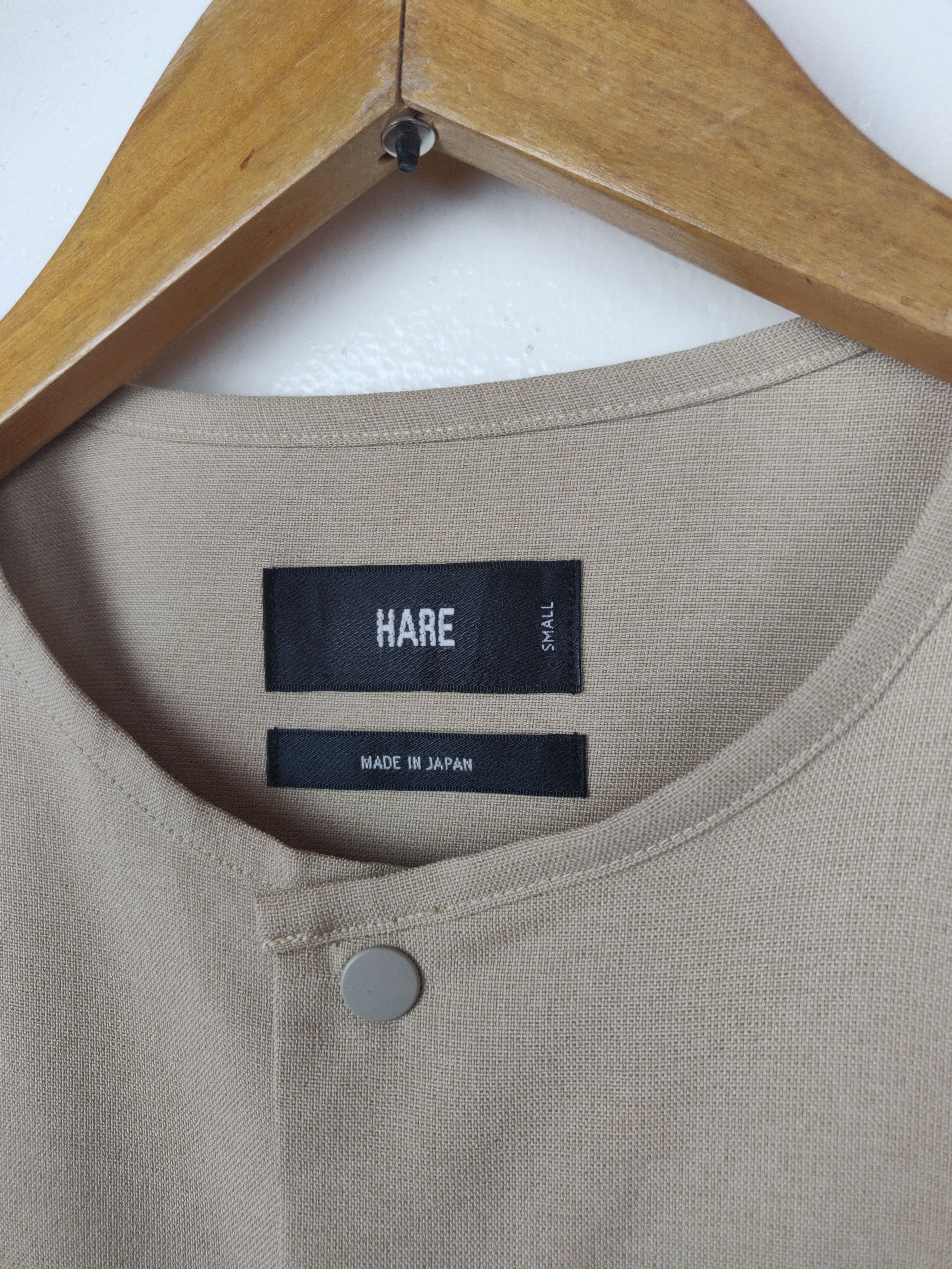 HARE Hare Japan Plain Button Ups Jacket Shirt Outerwear Size US S / EU 44-46 / 1 - 7 Thumbnail