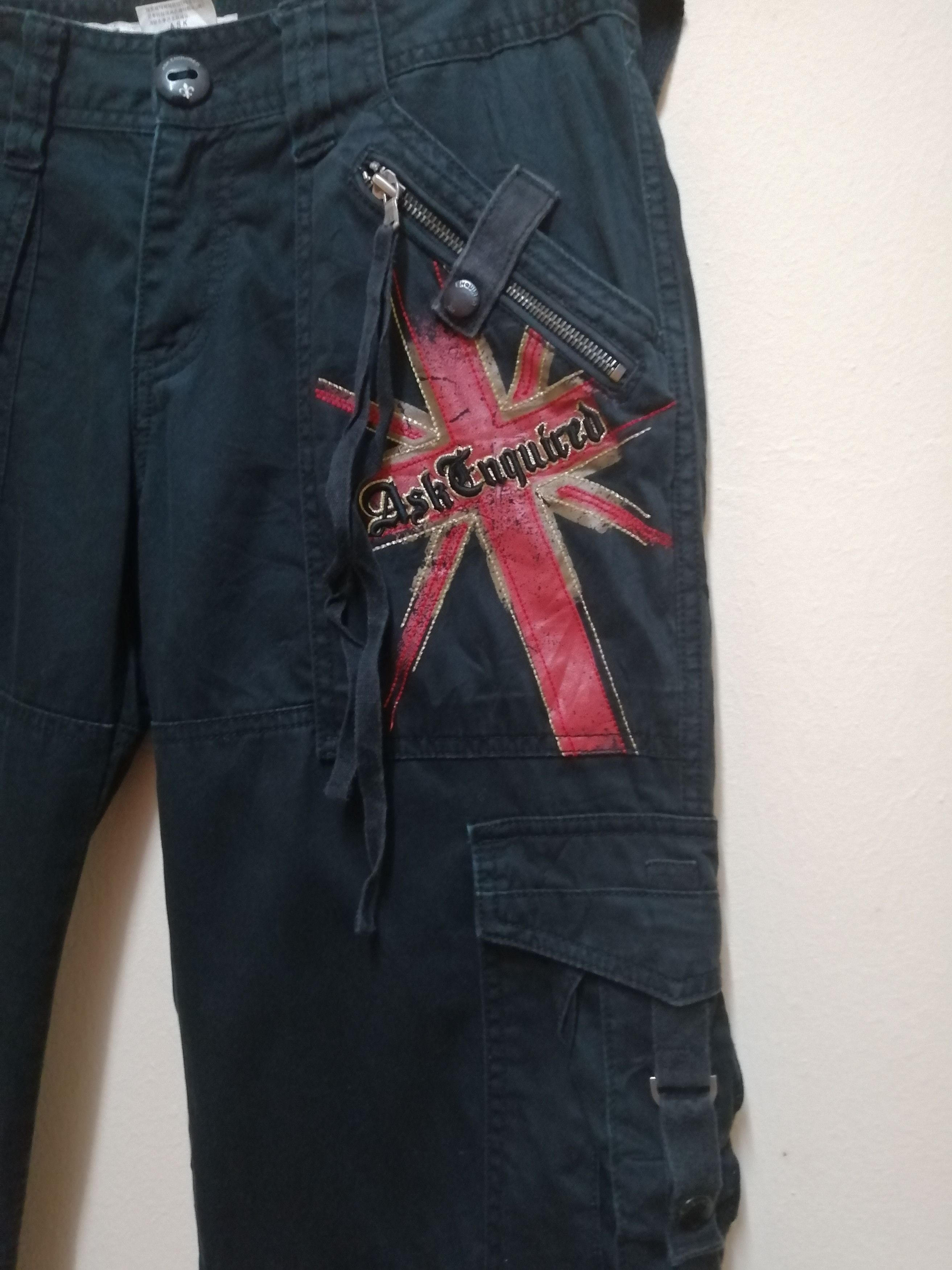 Japanese Brand ASK Enquired cargo pants Size US 32 / EU 48 - 5 Thumbnail