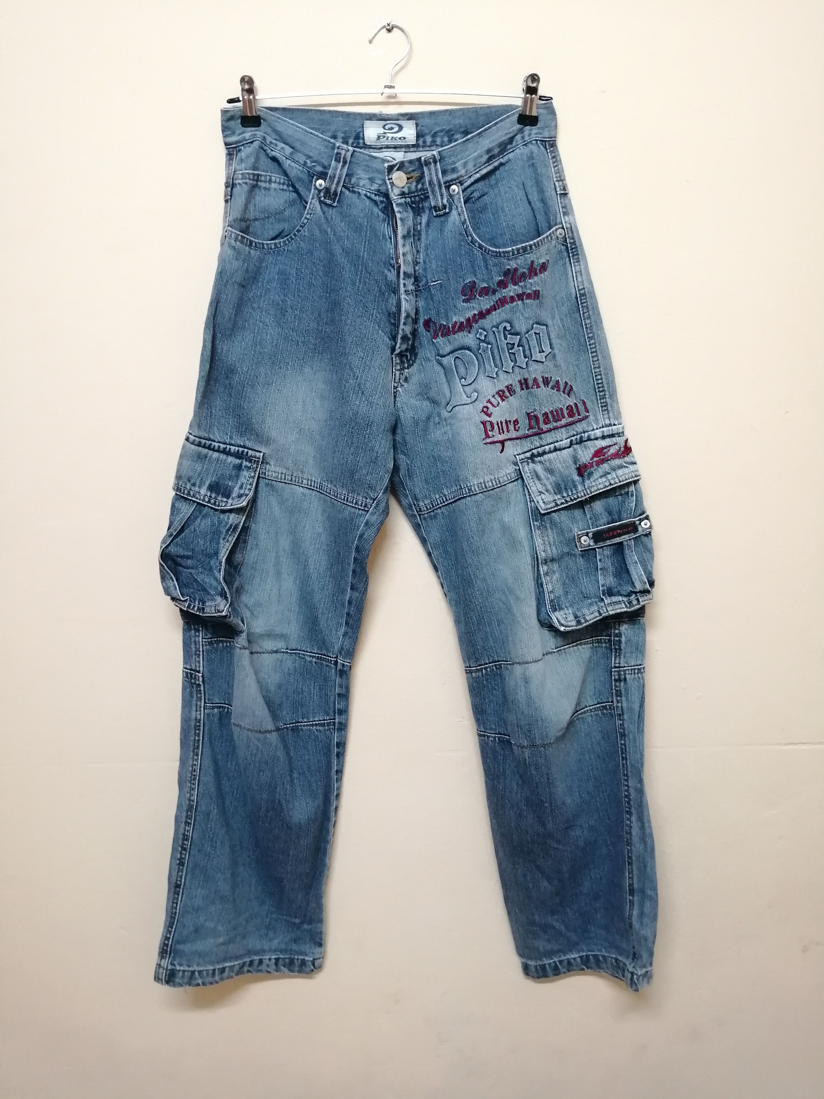 Japanese Brand PIKO pure hawaii Cargo pants Size US 28 / EU 44 - 2 Thumbnail