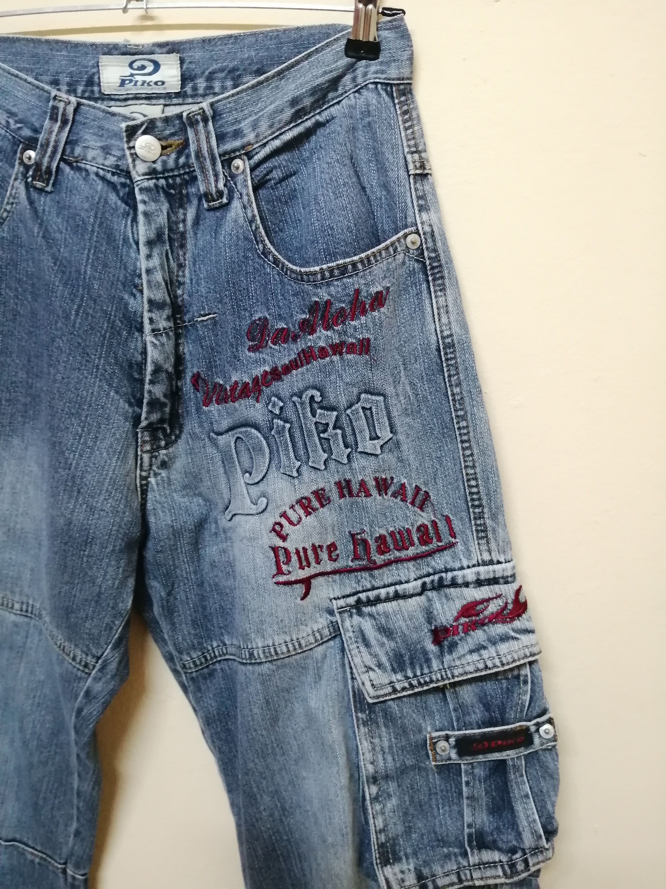 Japanese Brand PIKO pure hawaii Cargo pants Size US 28 / EU 44 - 1 Thumbnail