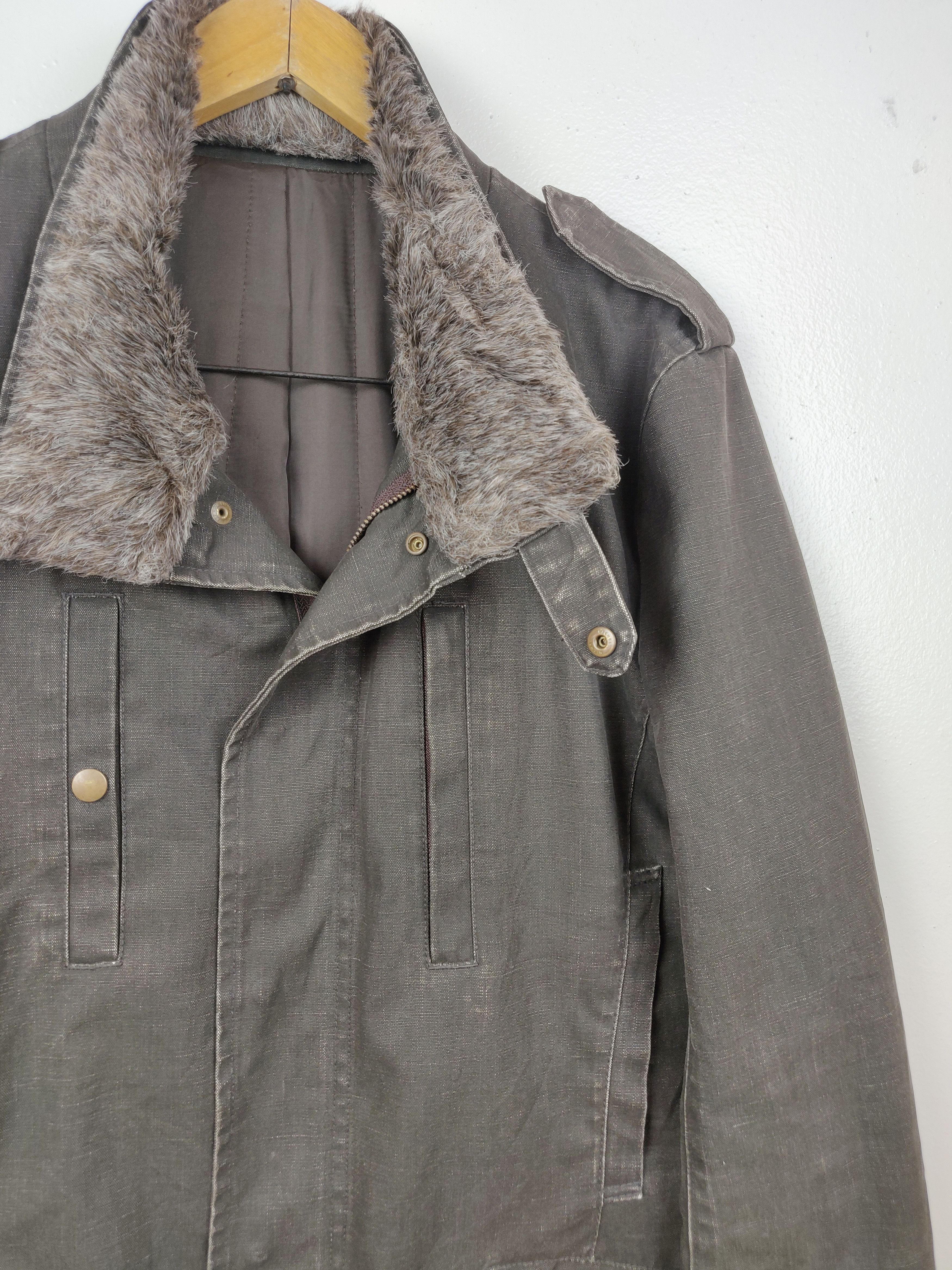 Boycott Boycott Detachable Fur Denim Jacket Motor Coat Size US S / EU 44-46 / 1 - 5 Thumbnail