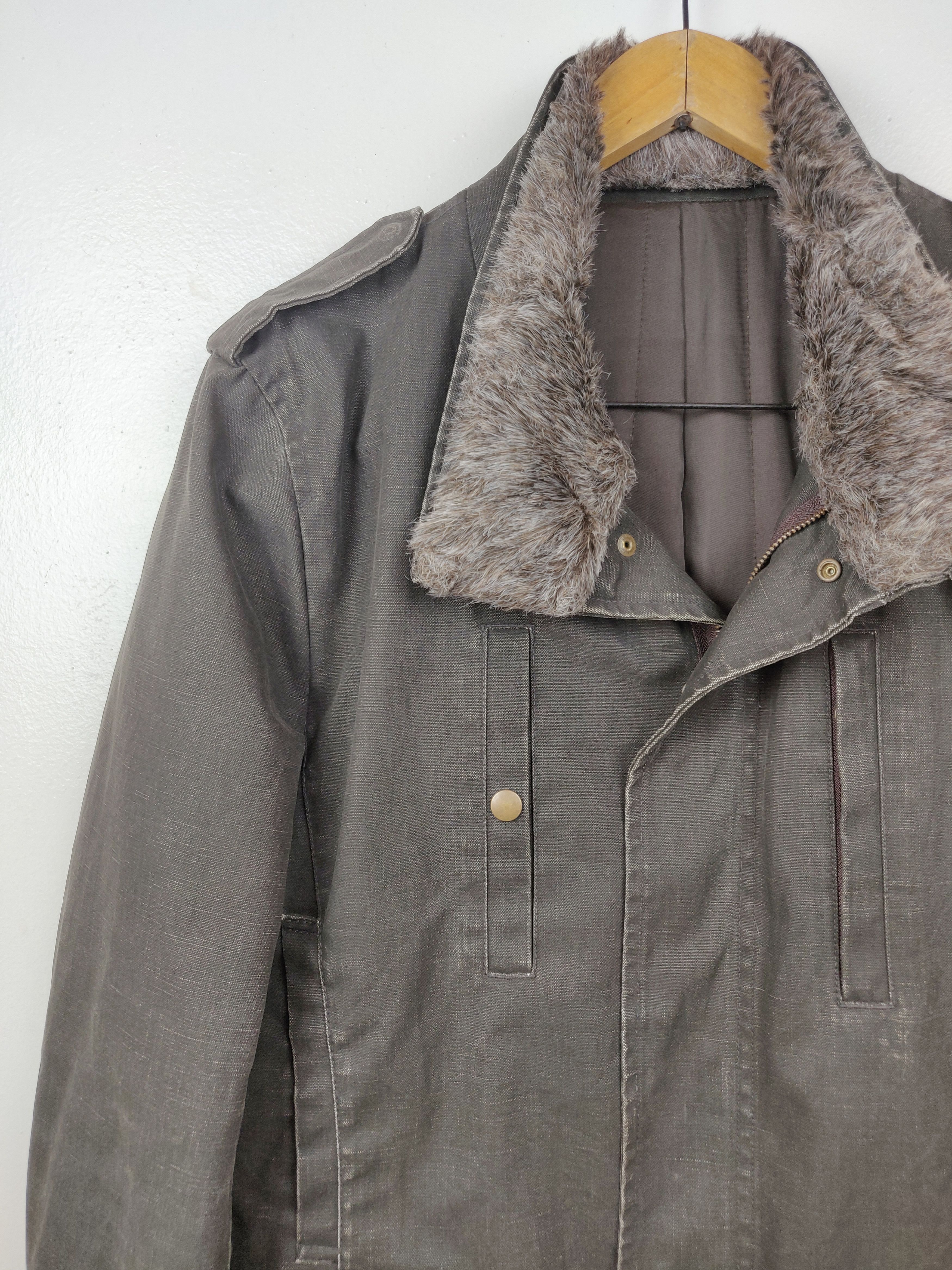 Boycott Boycott Detachable Fur Denim Jacket Motor Coat Size US S / EU 44-46 / 1 - 4 Thumbnail