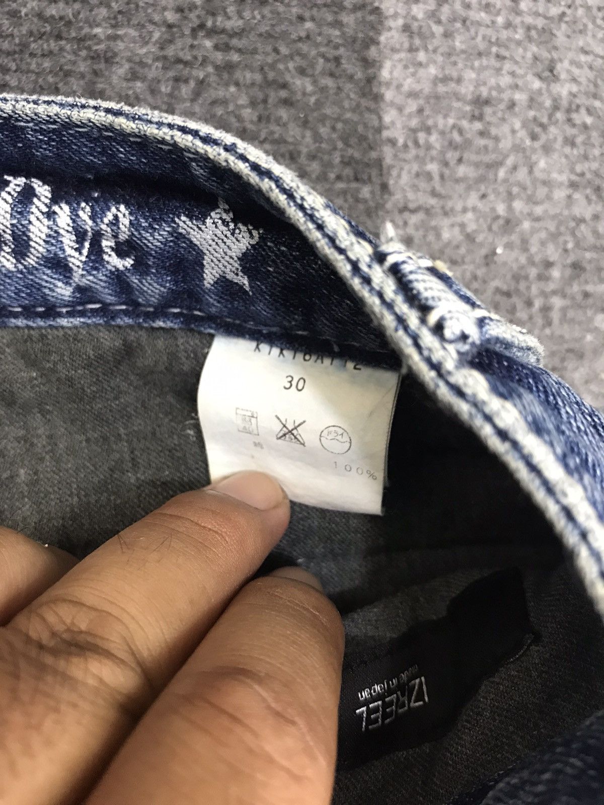 Designer 💥Designer💥Archival IZREEL Kazuhiro Cargo Jeans F702 Size US 31 - 14 Thumbnail