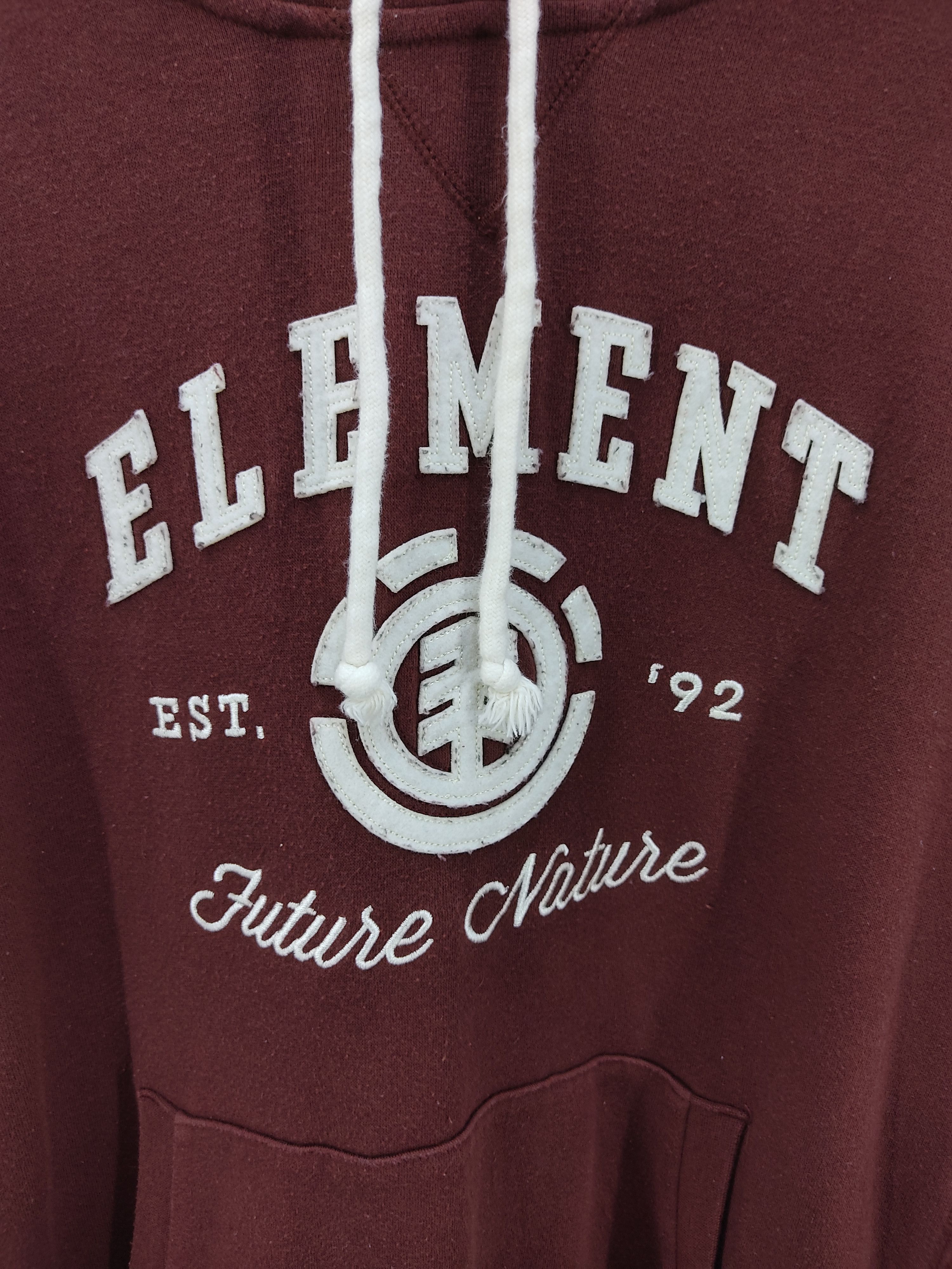 Element × Vintage Vintage Y2K Element Big Logo Hoodie Size US XL / EU 56 / 4 - 3 Thumbnail