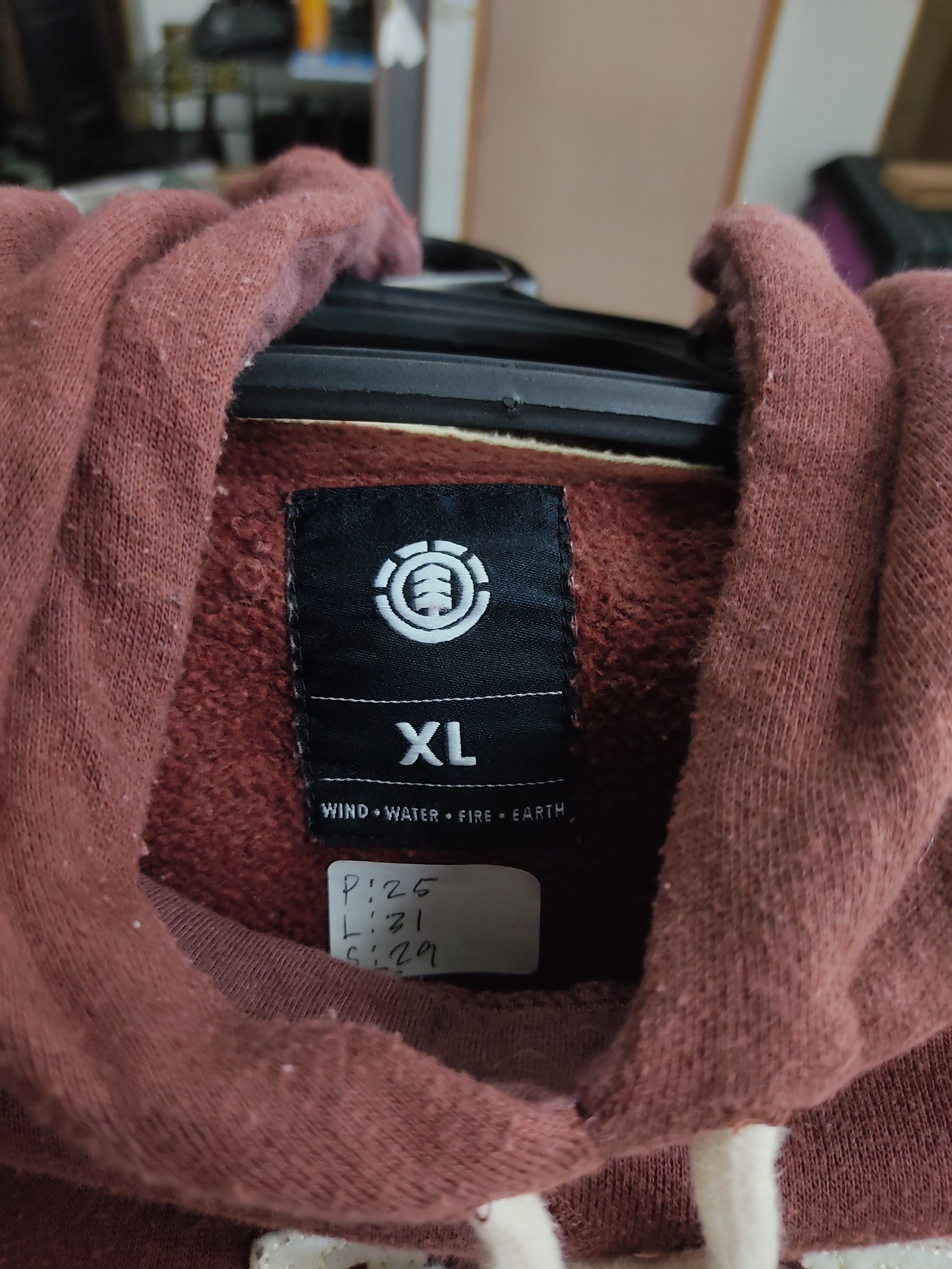 Element × Vintage Vintage Y2K Element Big Logo Hoodie Size US XL / EU 56 / 4 - 7 Thumbnail
