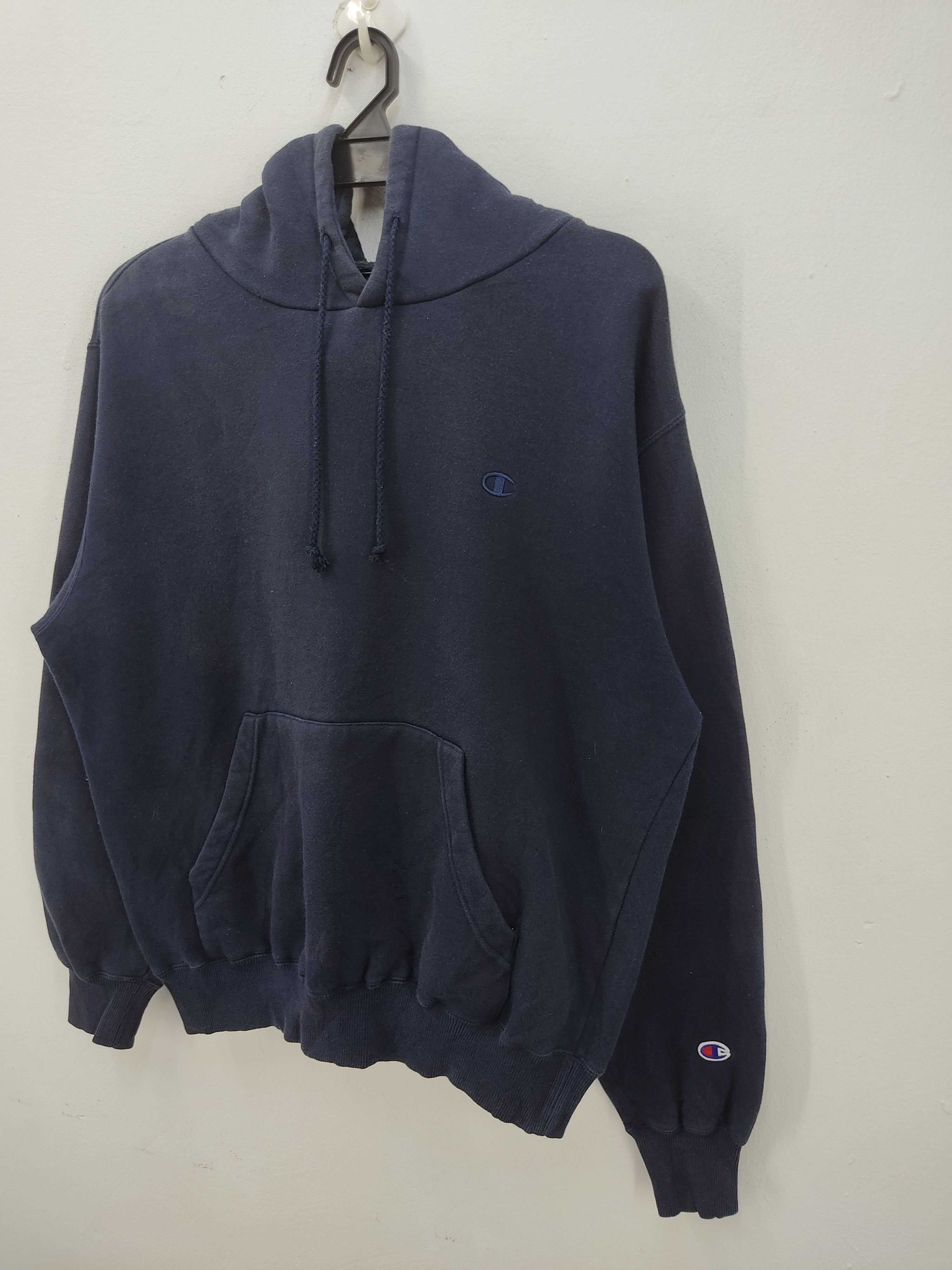 Champion × Vintage Vintage Y2K Champion Hoodie Size US L / EU 52-54 / 3 - 2 Thumbnail