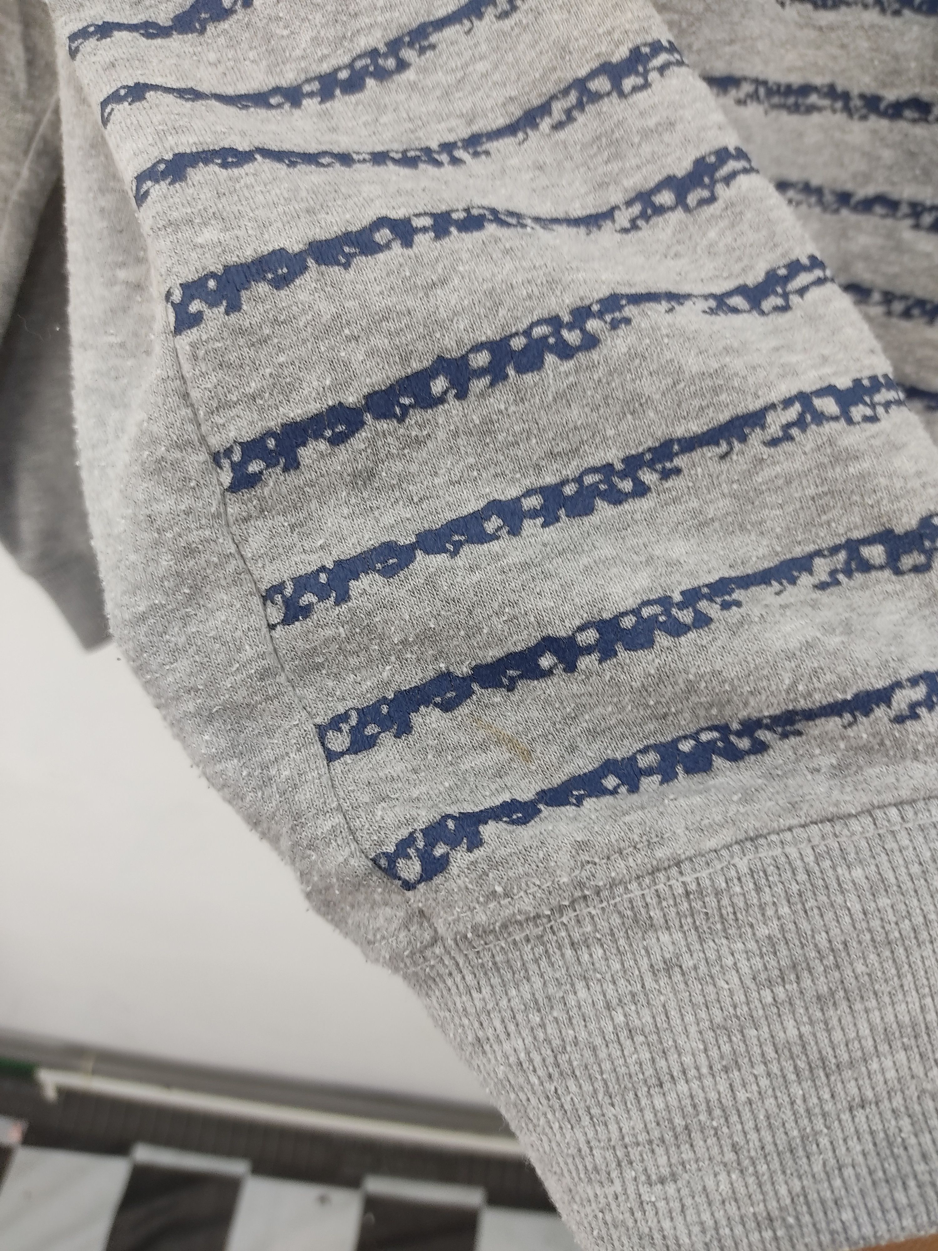 Kangol × Vintage Vintage Kangol Stripe Sweatshirt Size US M / EU 48-50 / 2 - 5 Thumbnail