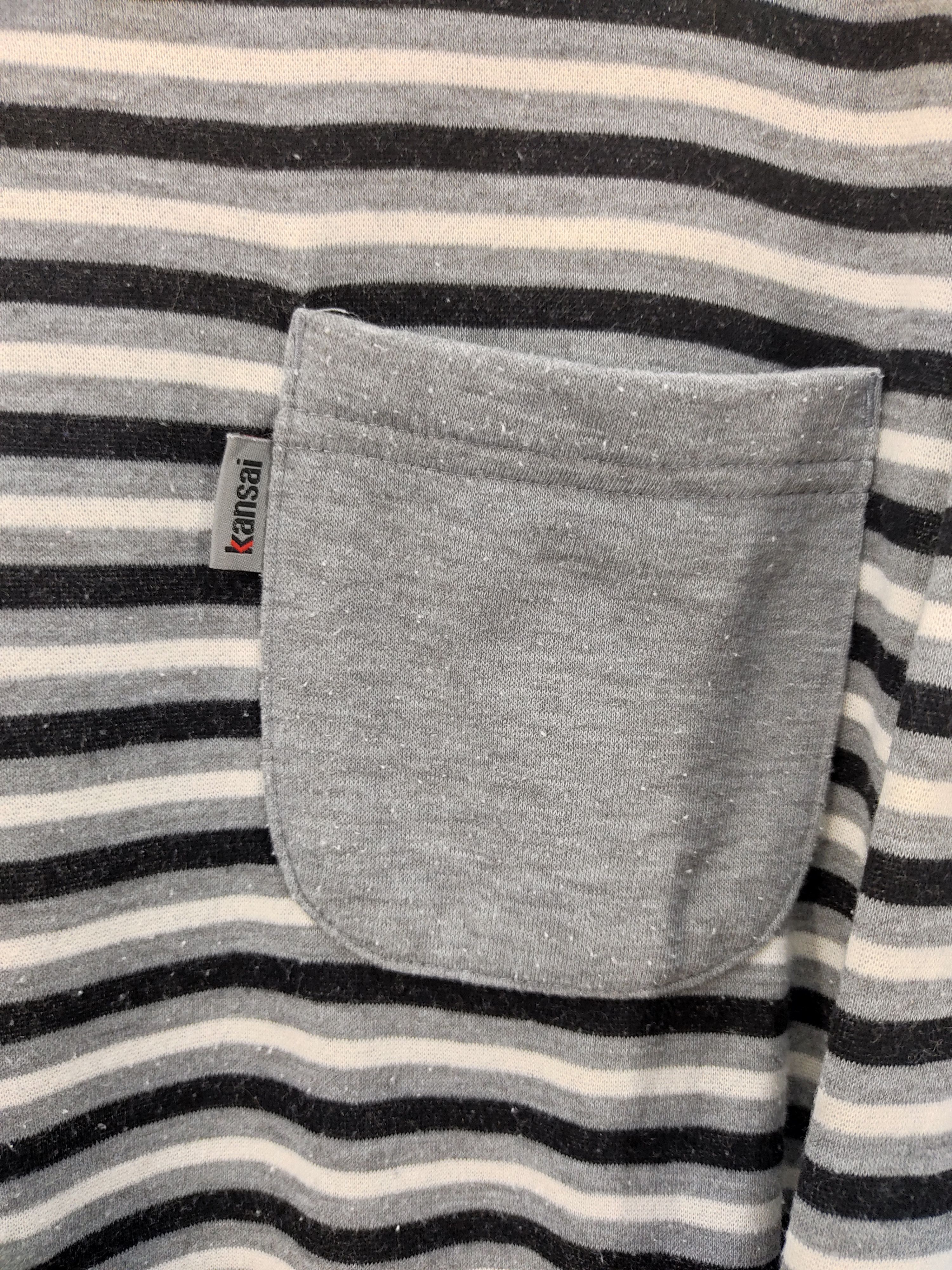 Japanese Brand × Kansai Yamamoto × Vintage Vintage Japanese Brand Kansai Yamamoto Sweatshirt Size US L / EU 52-54 / 3 - 4 Thumbnail