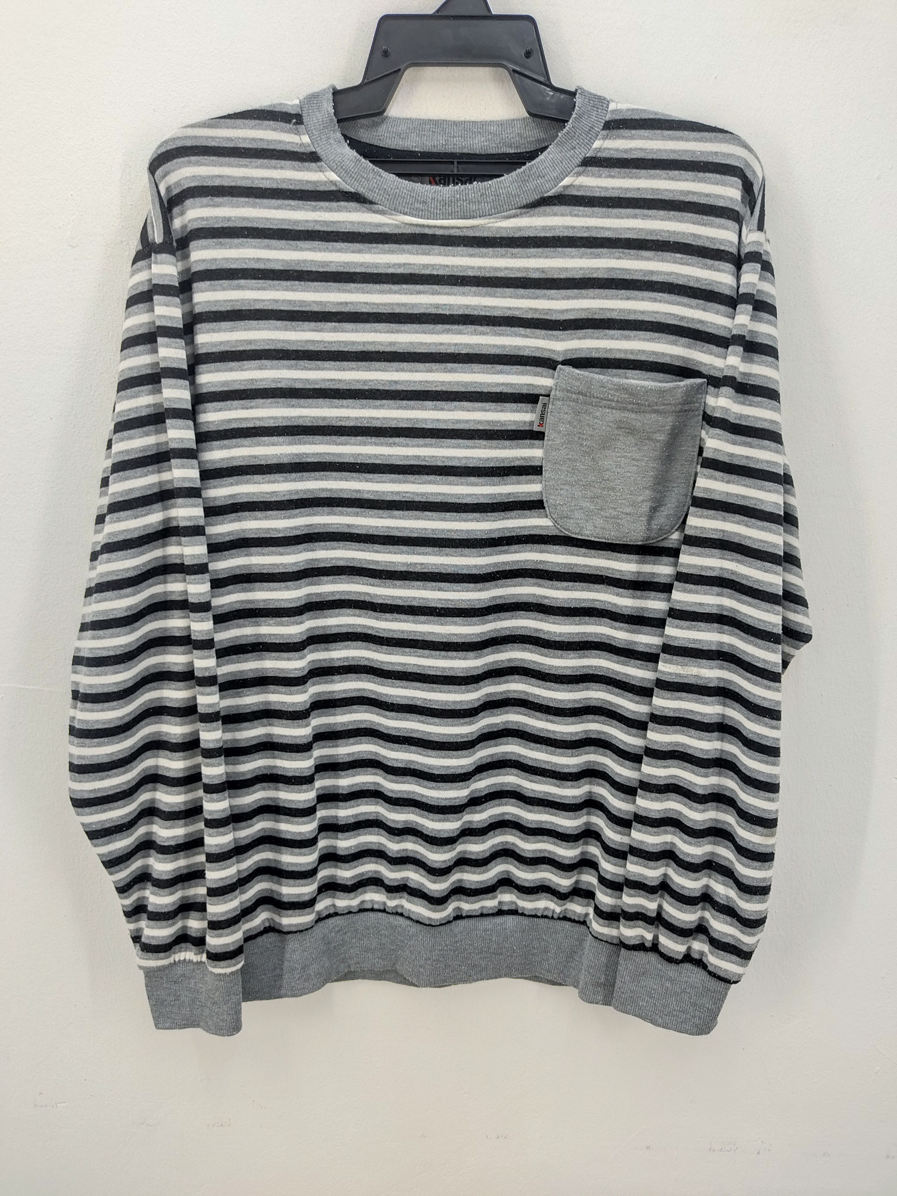 Japanese Brand × Kansai Yamamoto × Vintage Vintage Japanese Brand Kansai Yamamoto Sweatshirt Size US L / EU 52-54 / 3 - 1 Thumbnail