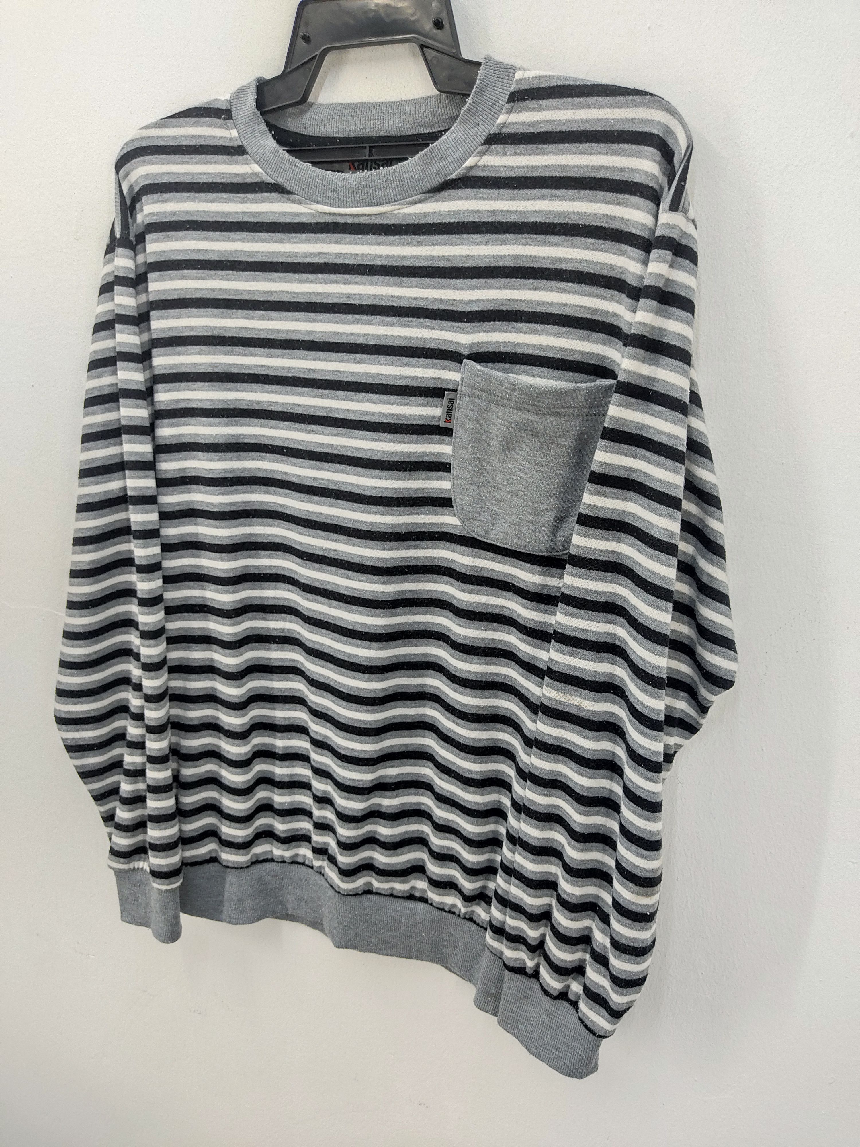 Japanese Brand × Kansai Yamamoto × Vintage Vintage Japanese Brand Kansai Yamamoto Sweatshirt Size US L / EU 52-54 / 3 - 2 Thumbnail