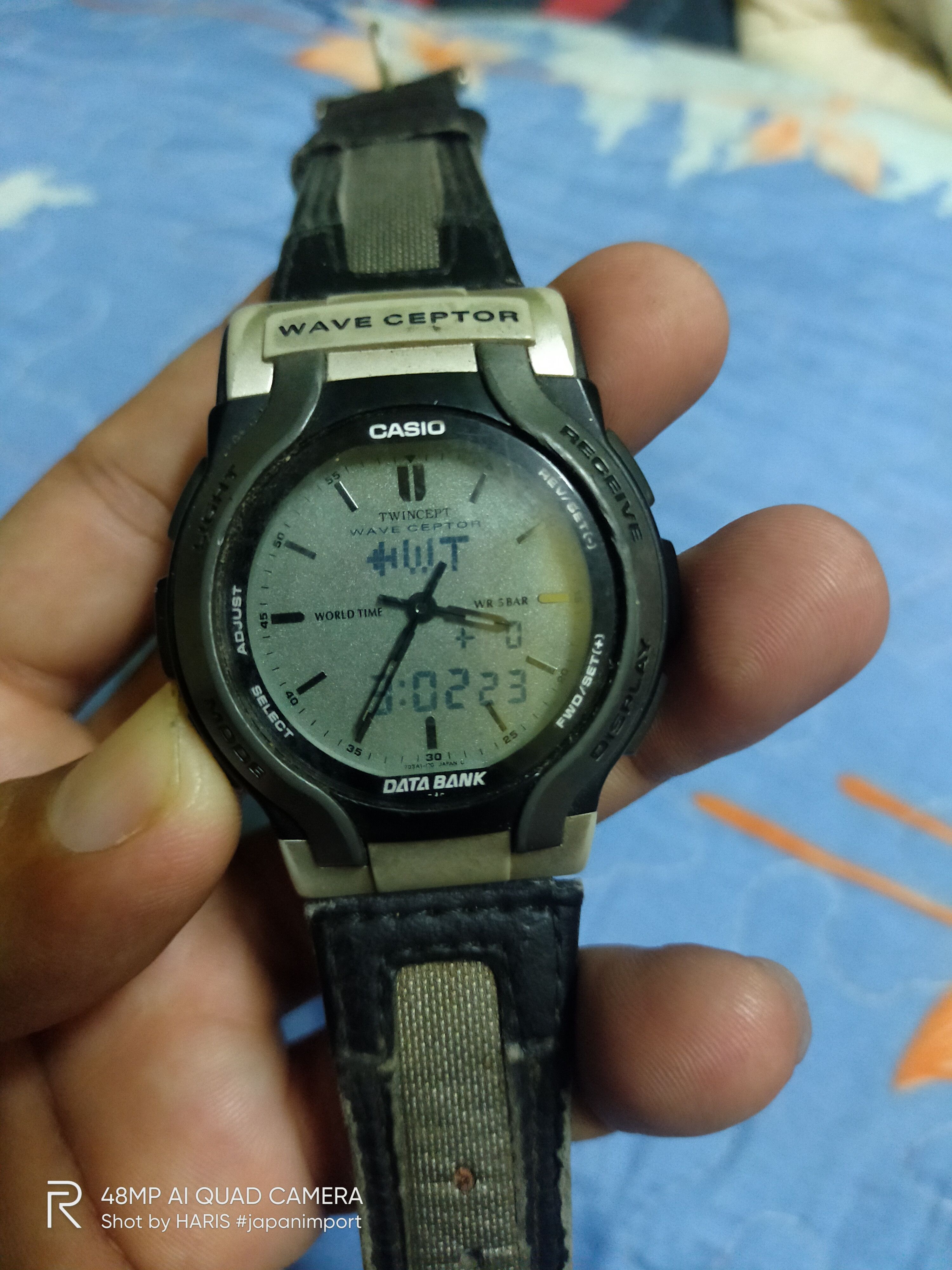 Casio Retro 90s CASIO (WVA-200) DATA BANK & WAVE CEPTOR Size ONE SIZE - 11 Thumbnail