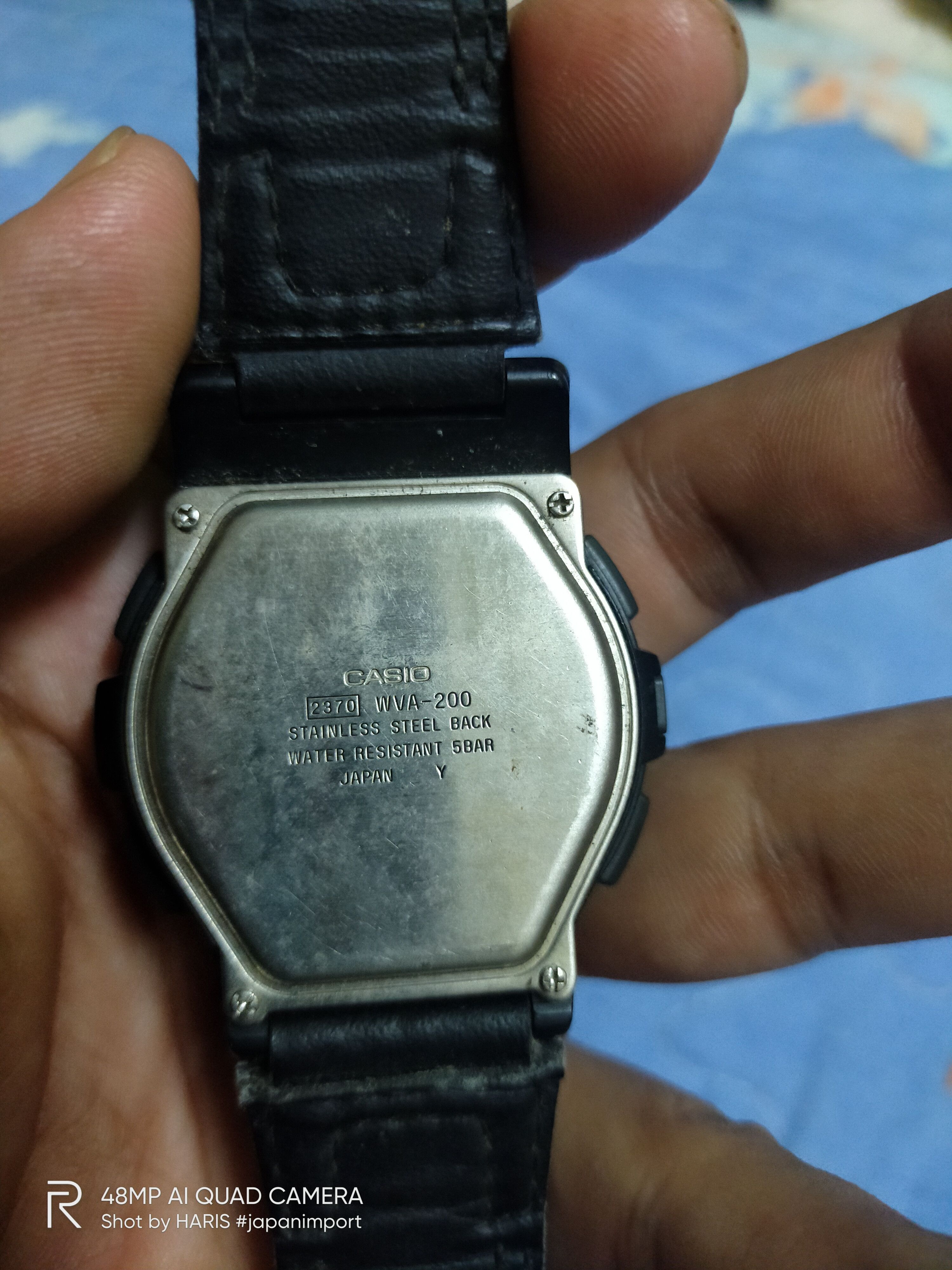 Casio Retro 90s CASIO (WVA-200) DATA BANK & WAVE CEPTOR Size ONE SIZE - 6 Thumbnail