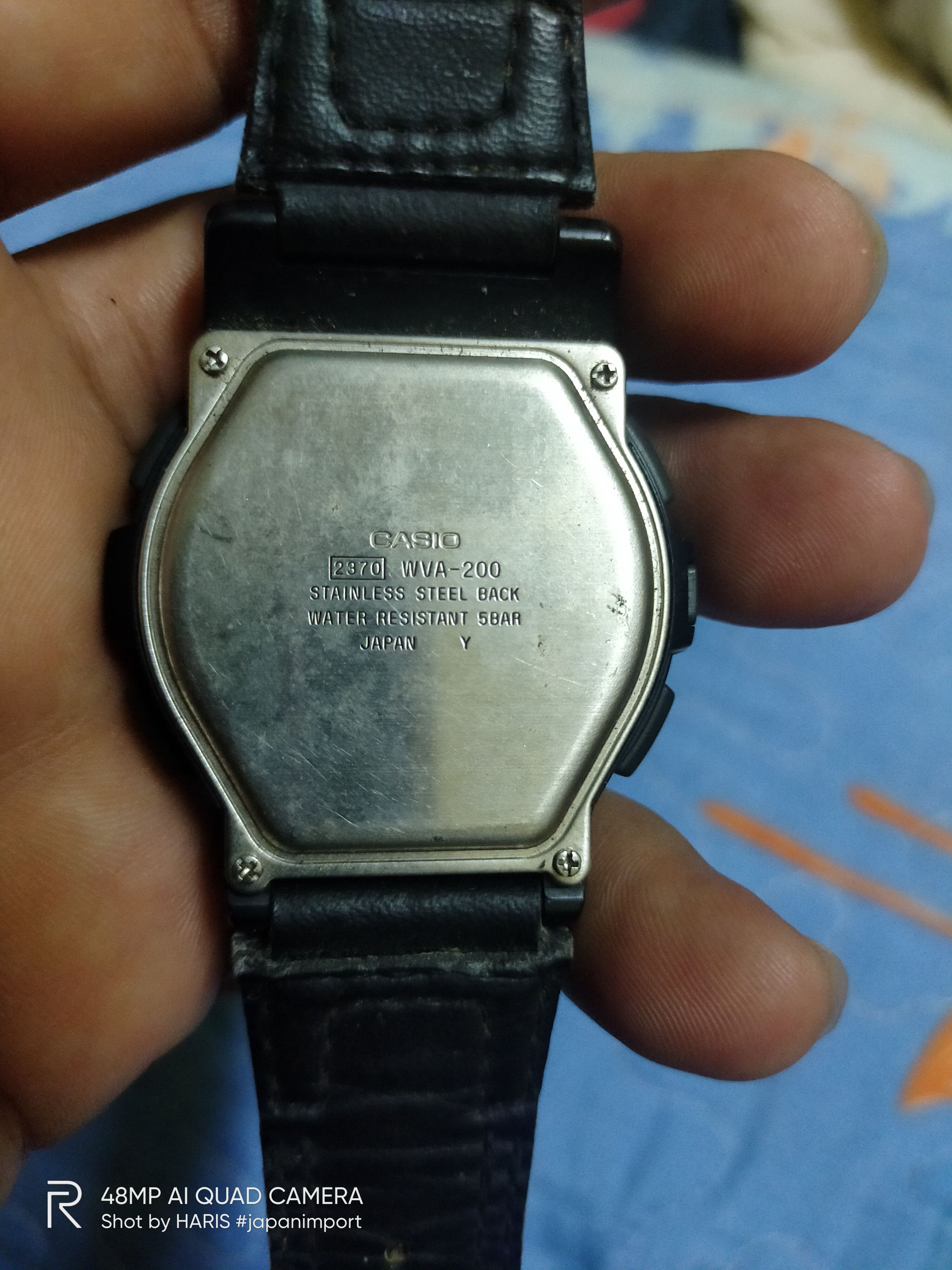 Casio Retro 90s CASIO (WVA-200) DATA BANK & WAVE CEPTOR Size ONE SIZE - 3 Thumbnail