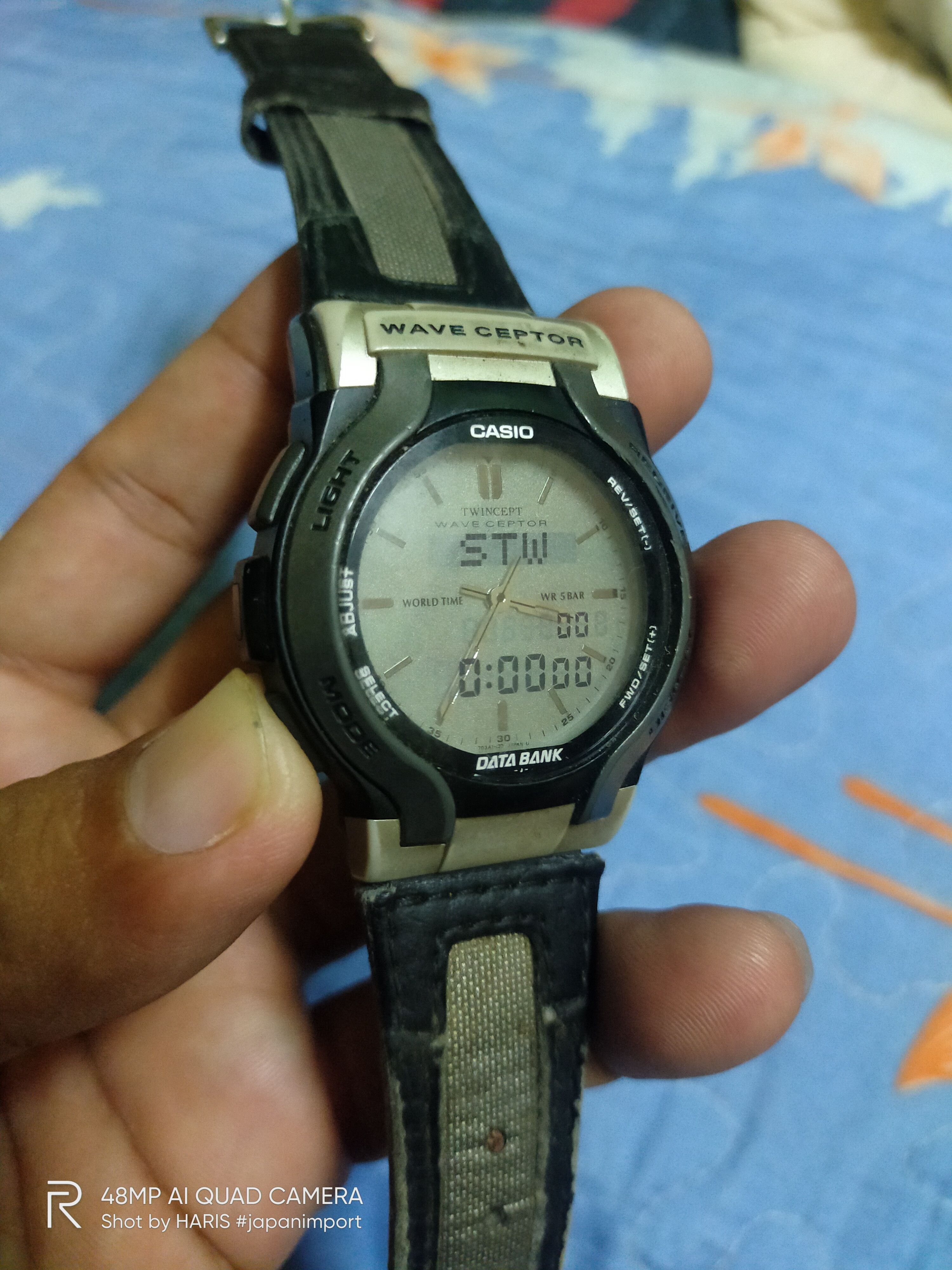 Casio Retro 90s CASIO (WVA-200) DATA BANK & WAVE CEPTOR Size ONE SIZE - 9 Thumbnail