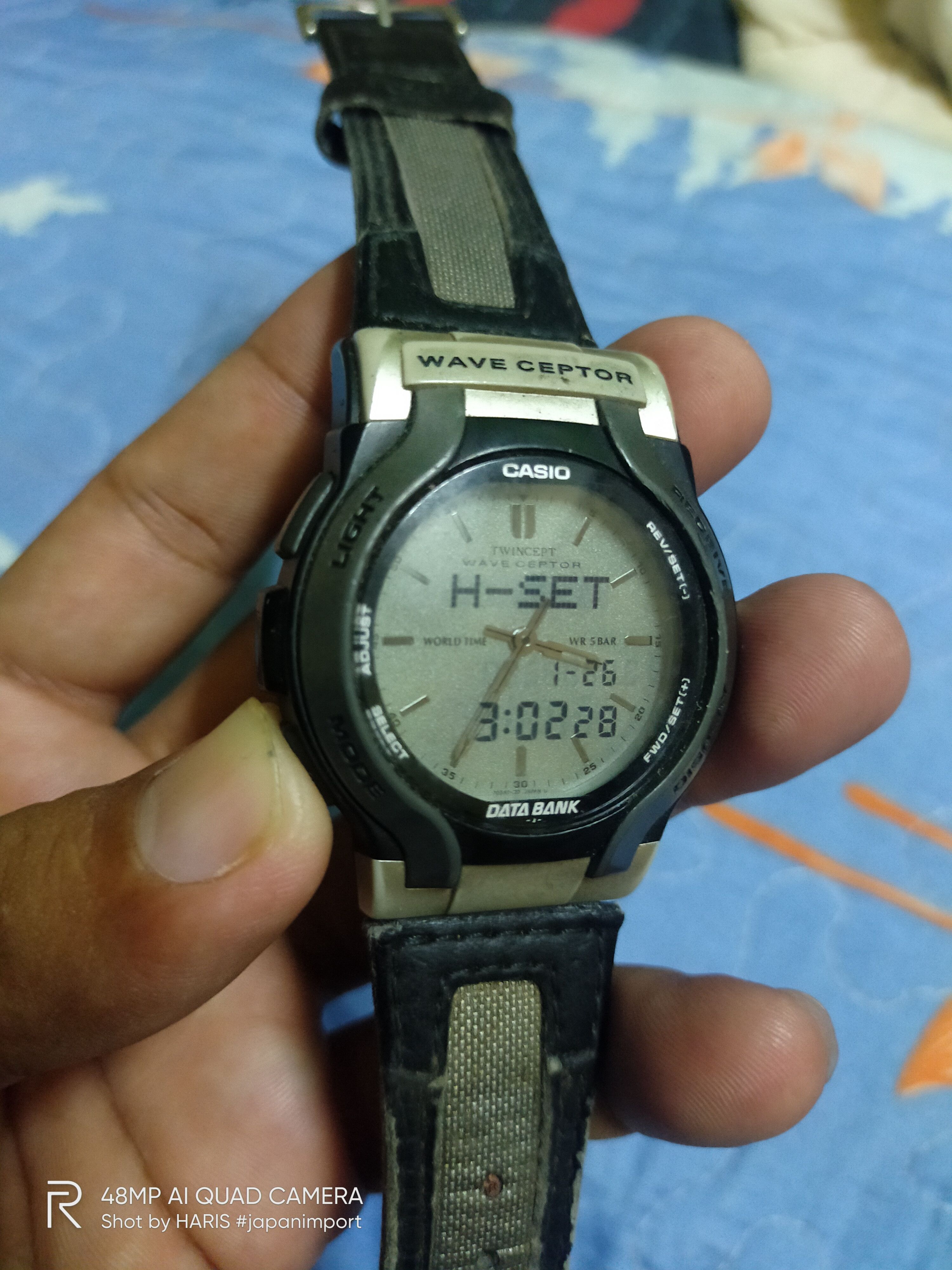 Casio Retro 90s CASIO (WVA-200) DATA BANK & WAVE CEPTOR Size ONE SIZE - 8 Thumbnail