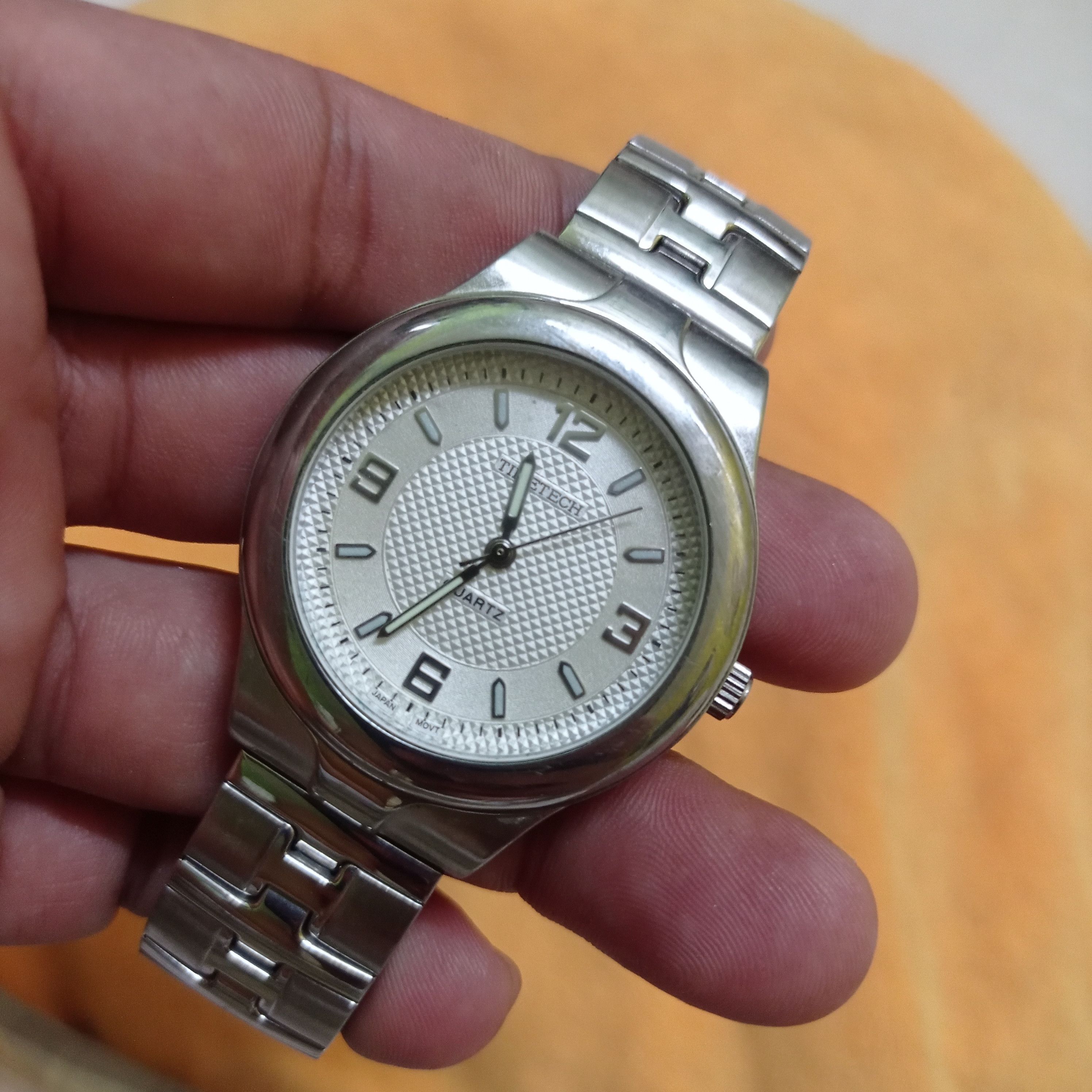 Japanese Brand 💥OFFERS💥Vintage TimeTech QUARTZ JAPAN MOVEMENT ENGINE Size ONE SIZE - 5 Thumbnail