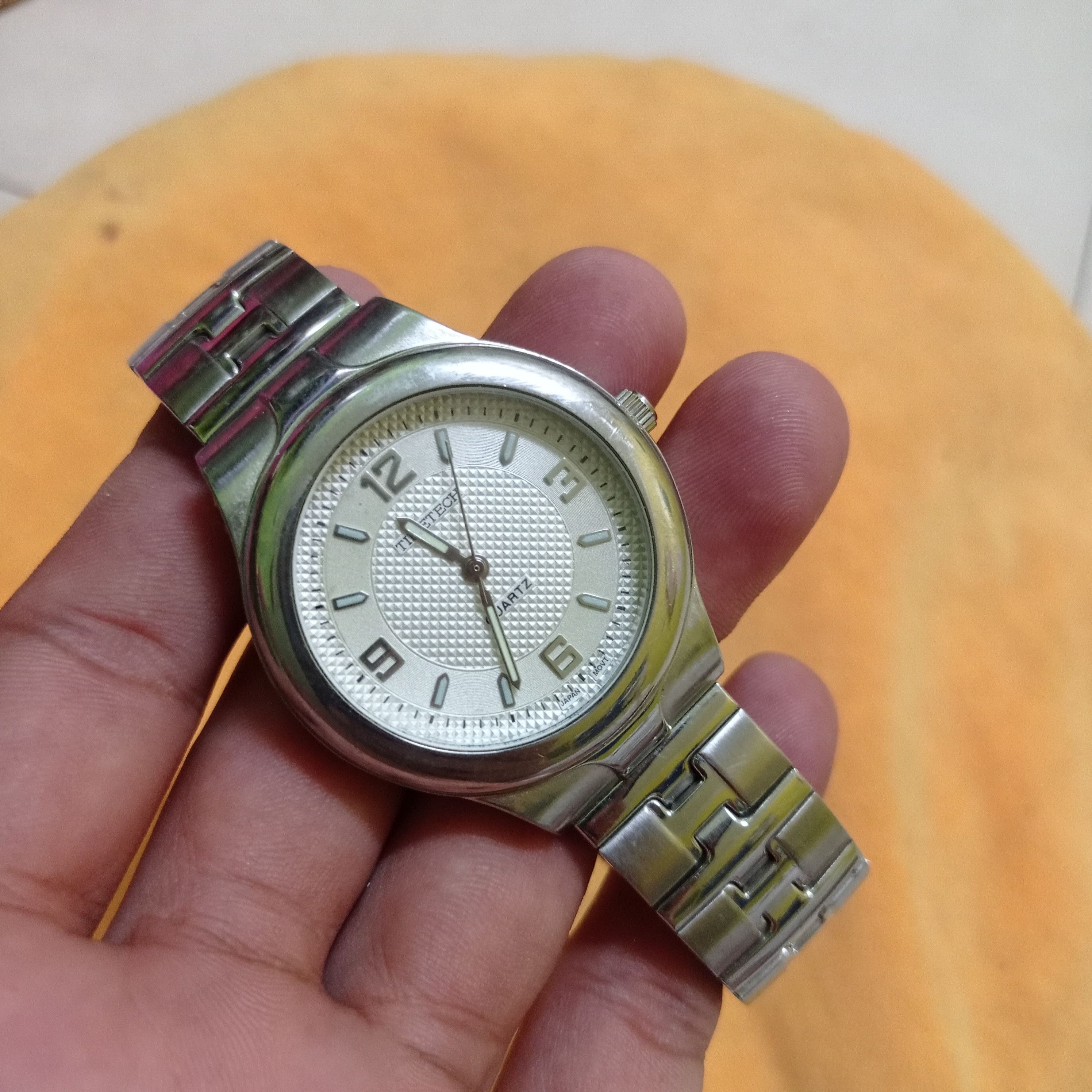 Japanese Brand 💥OFFERS💥Vintage TimeTech QUARTZ JAPAN MOVEMENT ENGINE Size ONE SIZE - 6 Thumbnail