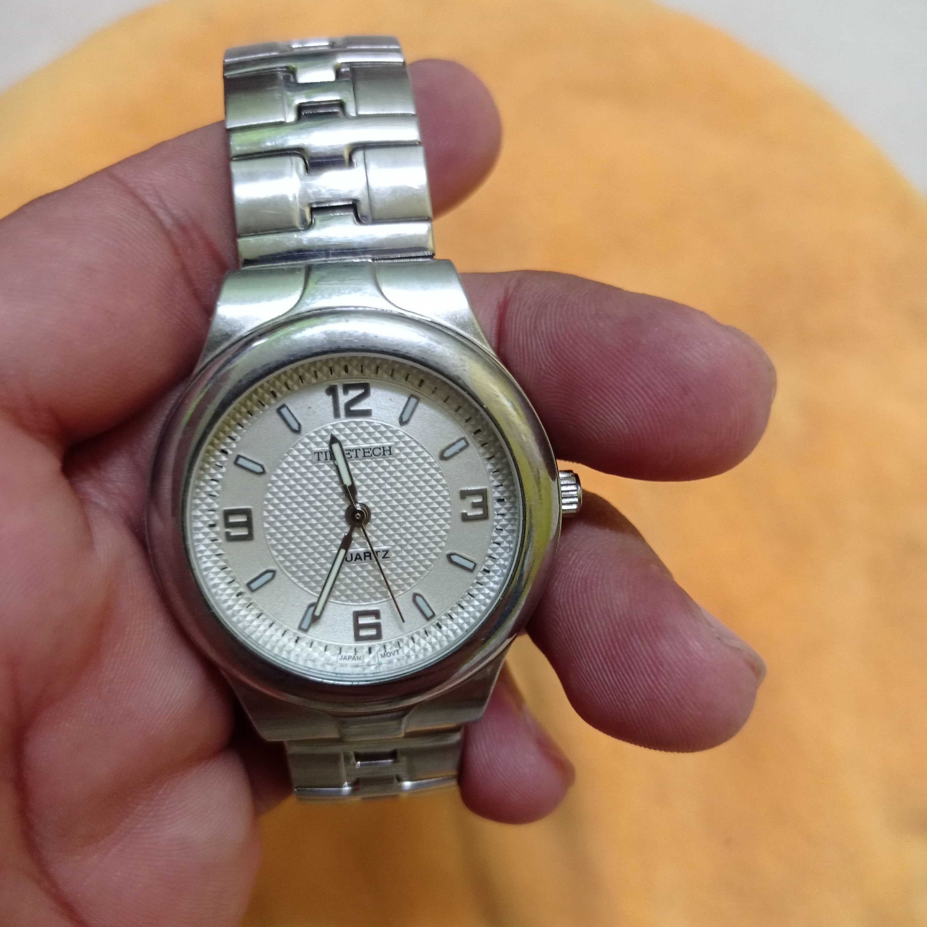 Japanese Brand 💥OFFERS💥Vintage TimeTech QUARTZ JAPAN MOVEMENT ENGINE Size ONE SIZE - 3 Thumbnail