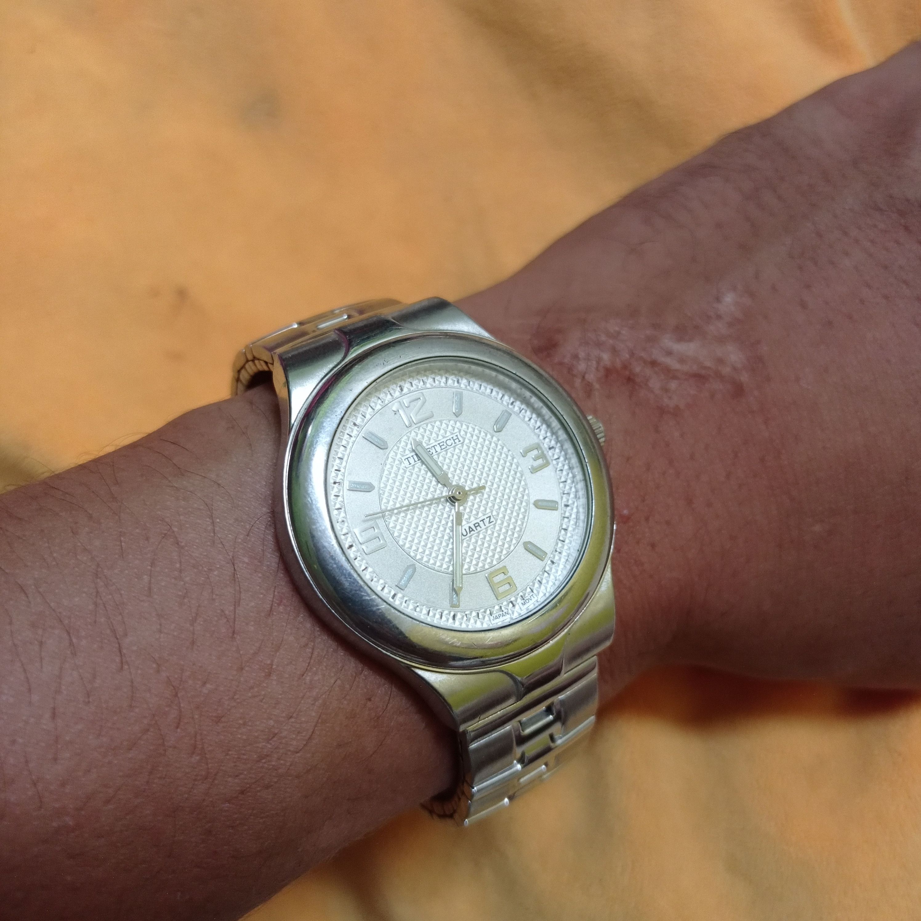 Japanese Brand 💥OFFERS💥Vintage TimeTech QUARTZ JAPAN MOVEMENT ENGINE Size ONE SIZE - 2 Thumbnail