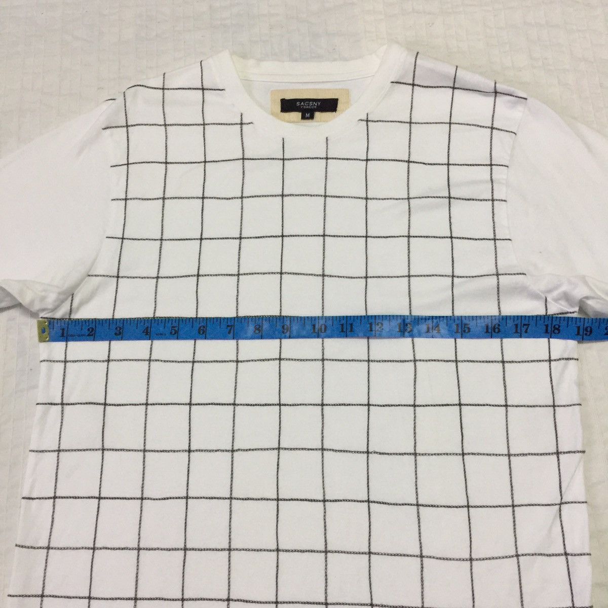 Yohji Yamamoto Yohji Yamamoto Sacsny y’saccs tee Size US M / EU 48-50 / 2 - 12 Thumbnail