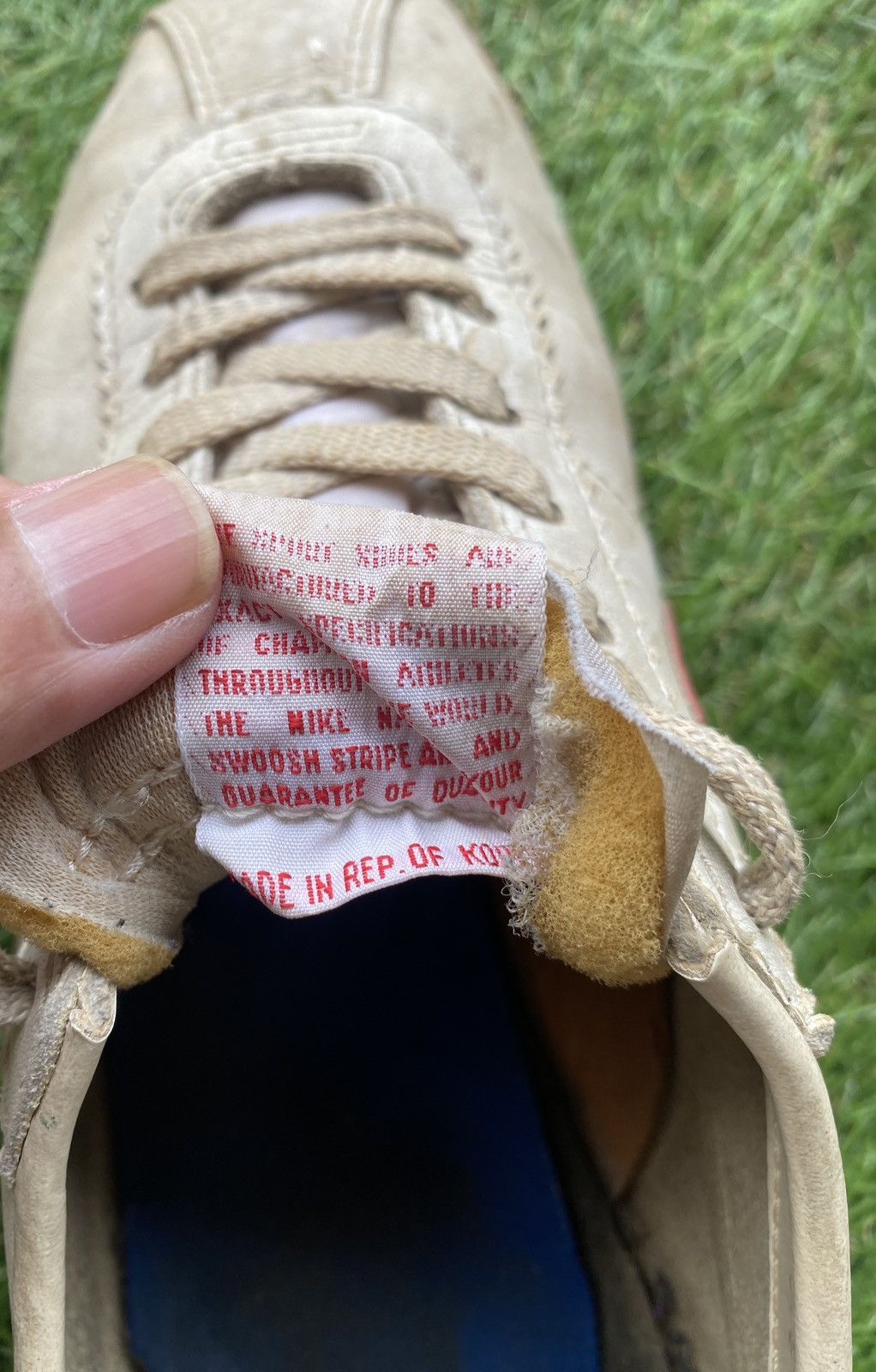 Vintage VINTAGE 80’ NIKE CORTEZ SNEAKER Size US 9.5 / EU 42-43 - 12 Thumbnail