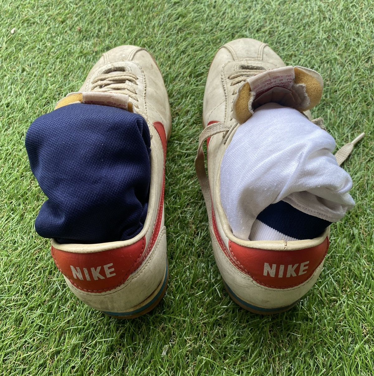 Vintage VINTAGE 80’ NIKE CORTEZ SNEAKER Size US 9.5 / EU 42-43 - 7 Thumbnail