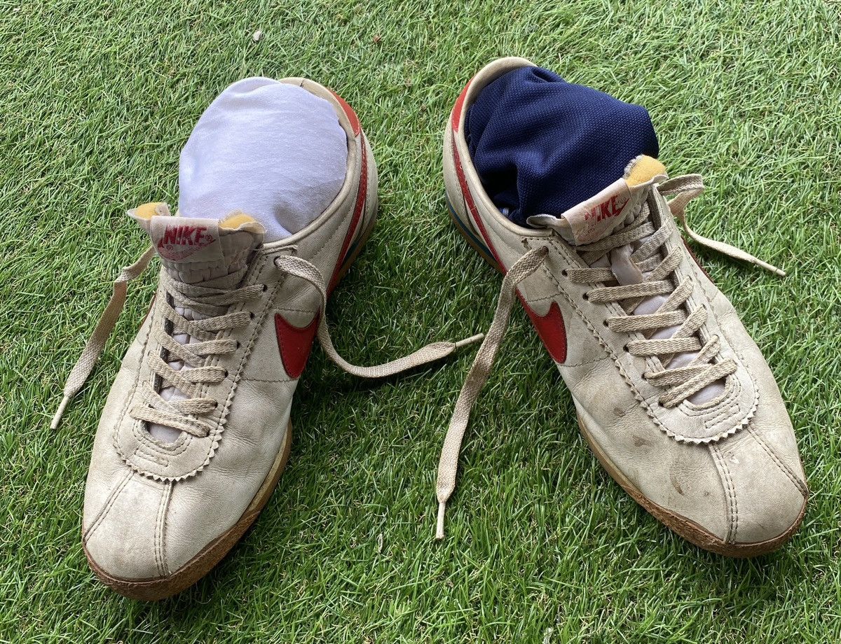 Vintage VINTAGE 80’ NIKE CORTEZ SNEAKER Size US 9.5 / EU 42-43 - 2 Thumbnail