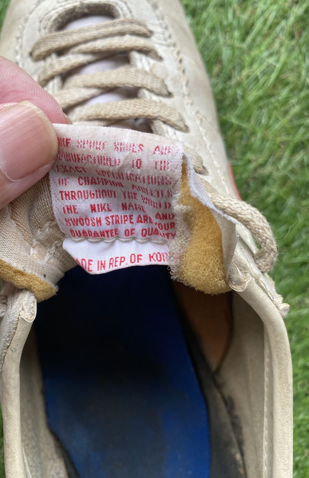 Vintage VINTAGE 80’ NIKE CORTEZ SNEAKER Size US 9.5 / EU 42-43 - 13 Thumbnail