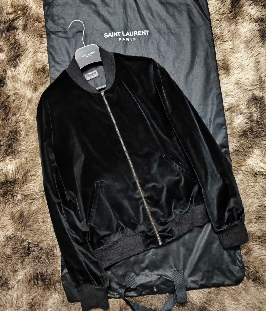 Saint Laurent Paris Saint Laurent Note Velvet Jacket Size US M / EU 48-50 / 2 - 1 Thumbnail