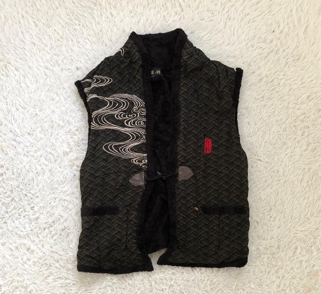 Japanese Brand Rare Japanese style sleeveless jacket size on tag M-L Size US L / EU 52-54 / 3 - 10 Thumbnail
