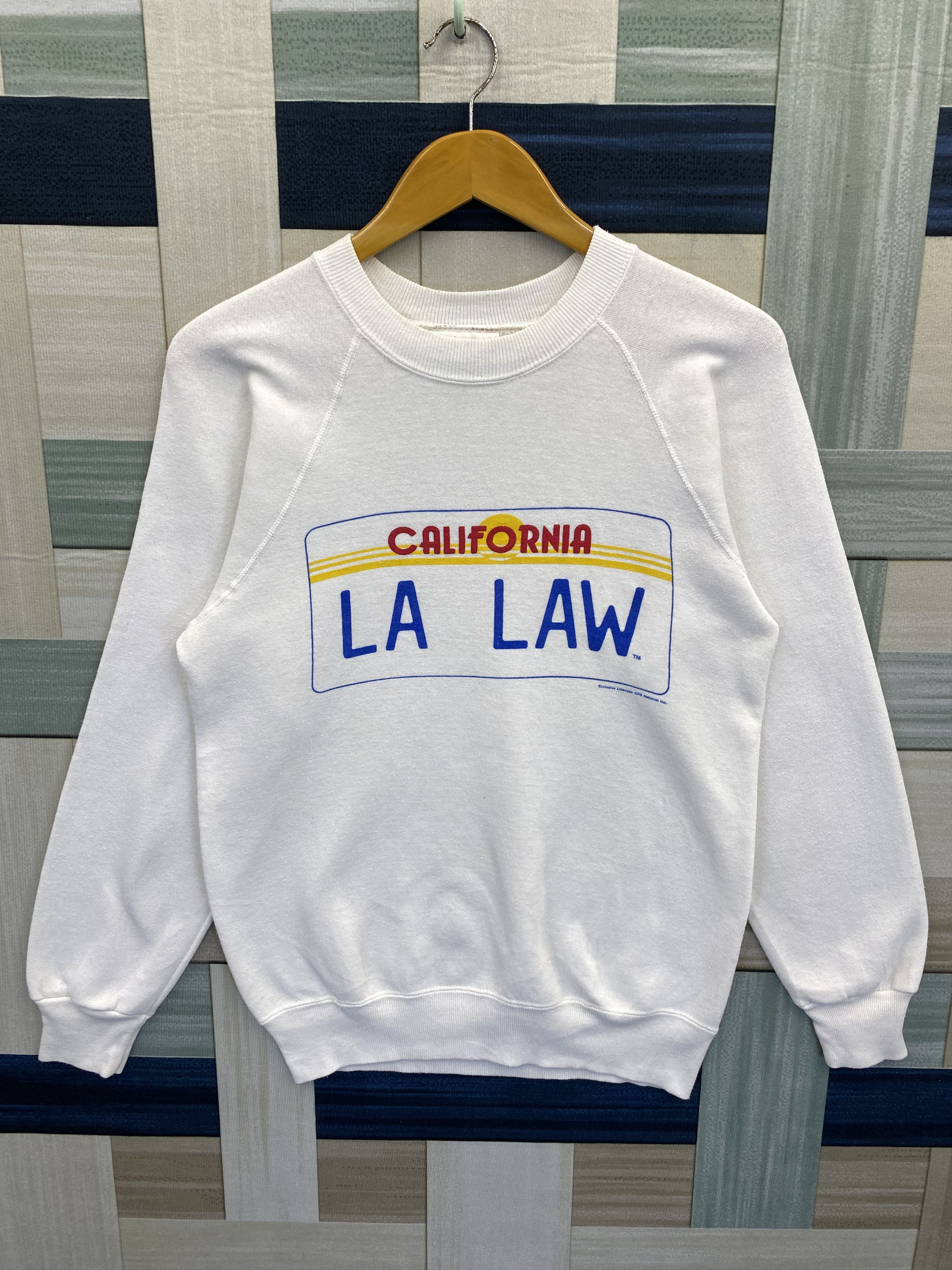 Vintage Vintage LA Law California Sweatshirt Size US S / EU 44-46 / 1 - 1 Thumbnail