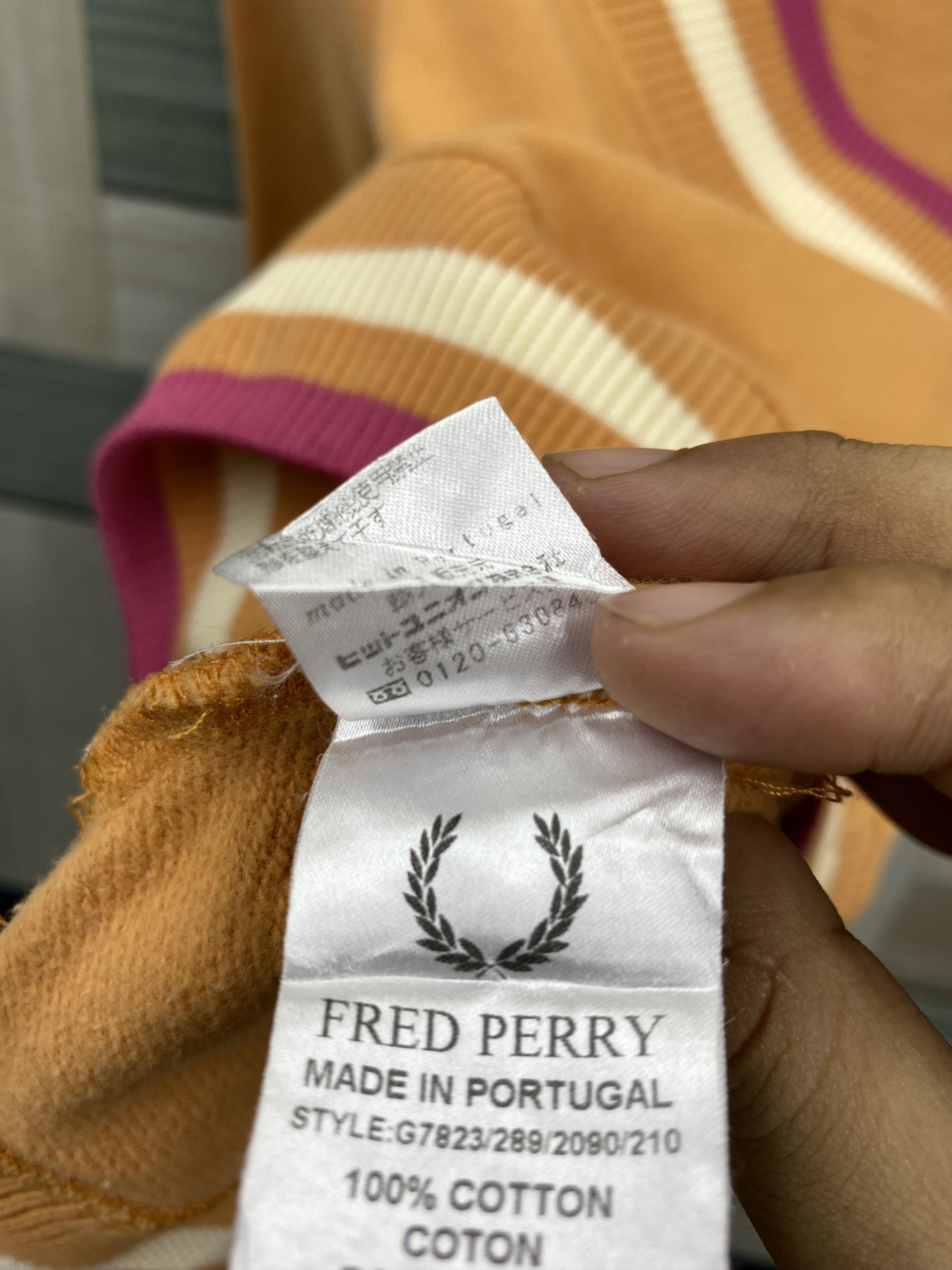 Fred Perry Fred Perry Open Neck Jumper Sweatshirt Size M / US 6-8 / IT 42-44 - 12 Thumbnail