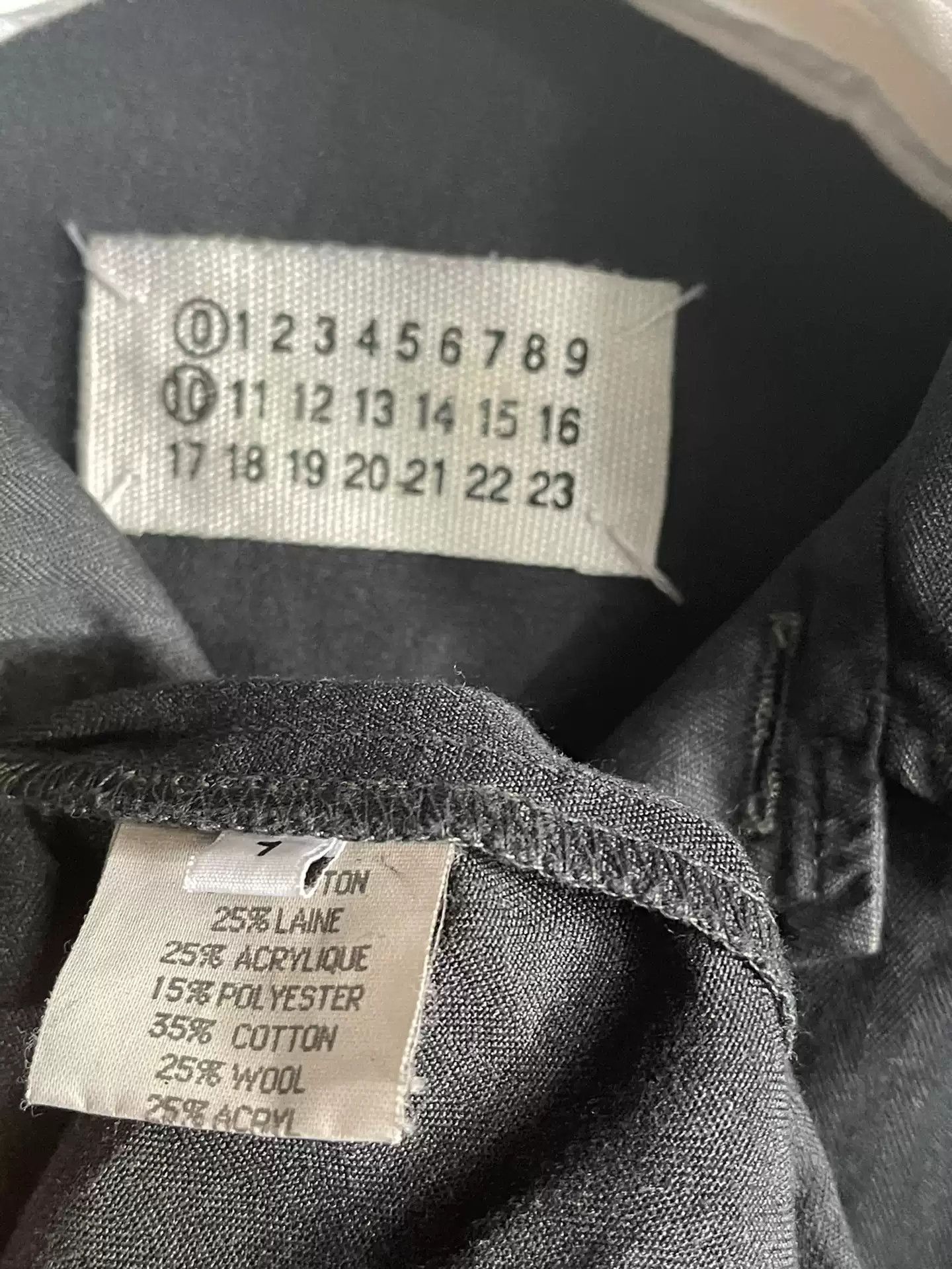 Maison Margiela Maison Martin Margiela Splicing pullover shirt sweatshirt Size US S / EU 44-46 / 1 - 3 Thumbnail