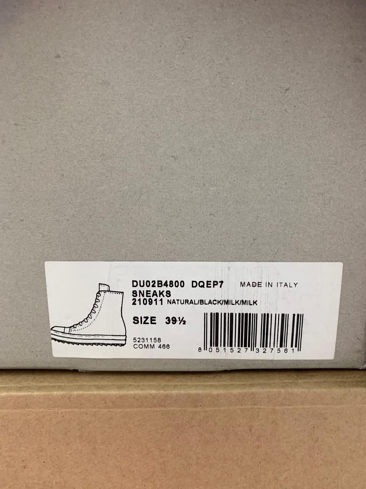 Rick Owens Drkshdw Rick Owens DRKSHDW Vegan 🌱 Ramones Size US 6.5 / EU 39-40 - 7 Thumbnail