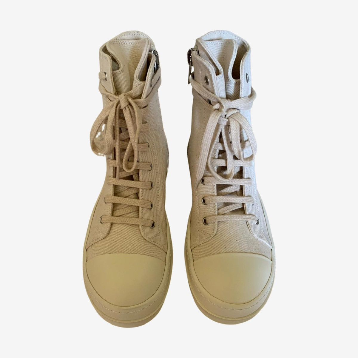 Rick Owens Drkshdw Rick Owens DRKSHDW Vegan 🌱 Ramones Size US 6.5 / EU 39-40 - 2 Thumbnail