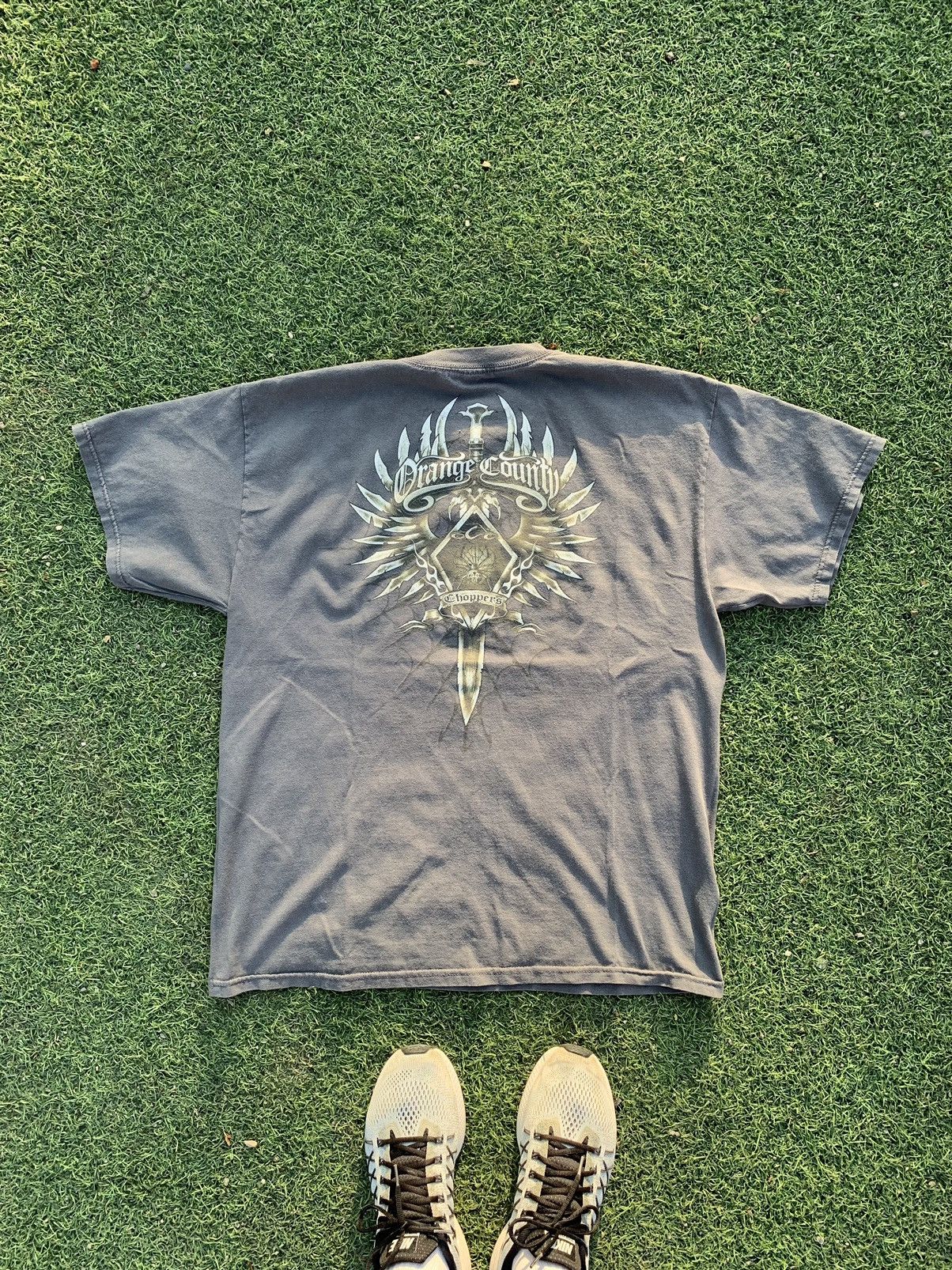 Vintage × West Coast Choppers Vintage Choppers Orange County T-Shirt Tee Y2K USA Size US XL / EU 56 / 4 - 1 Thumbnail
