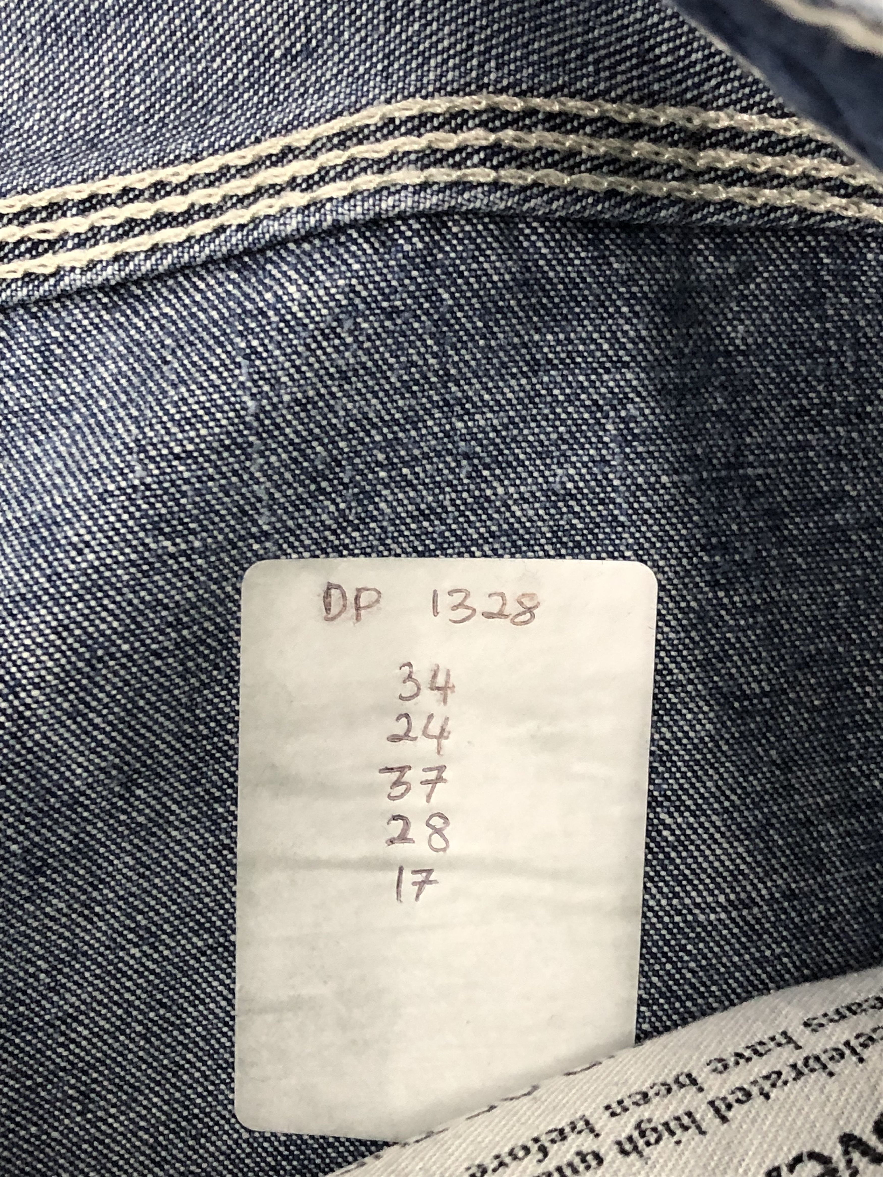 Levi's Vintage Levis Carpenter Faded Blue Jeans DP1328 Size US 34 / EU 50 - 12 Thumbnail