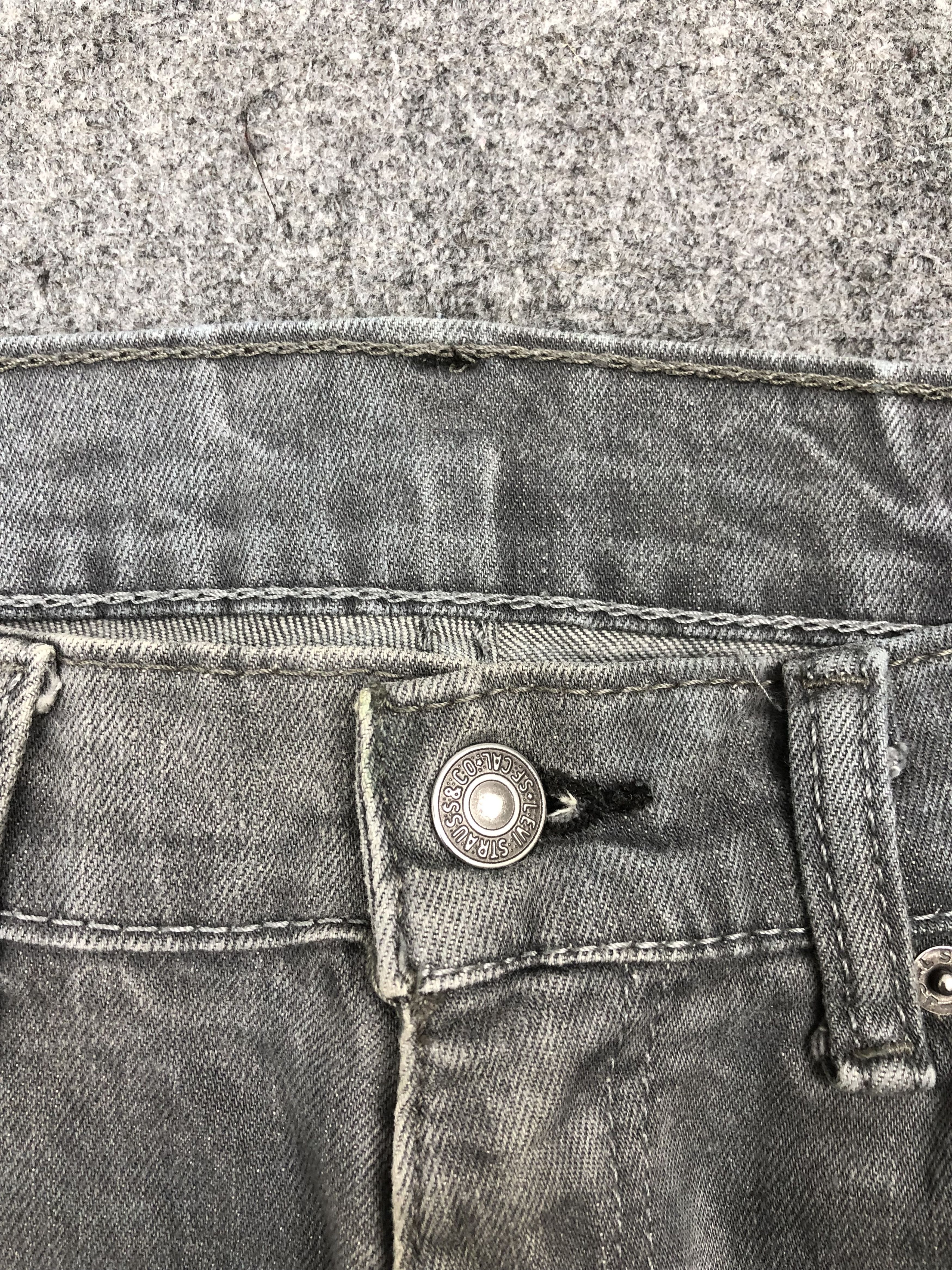 Levi's Vintage Levis 541 Faded Black Jeans DP1331 Size US 33 - 9 Thumbnail