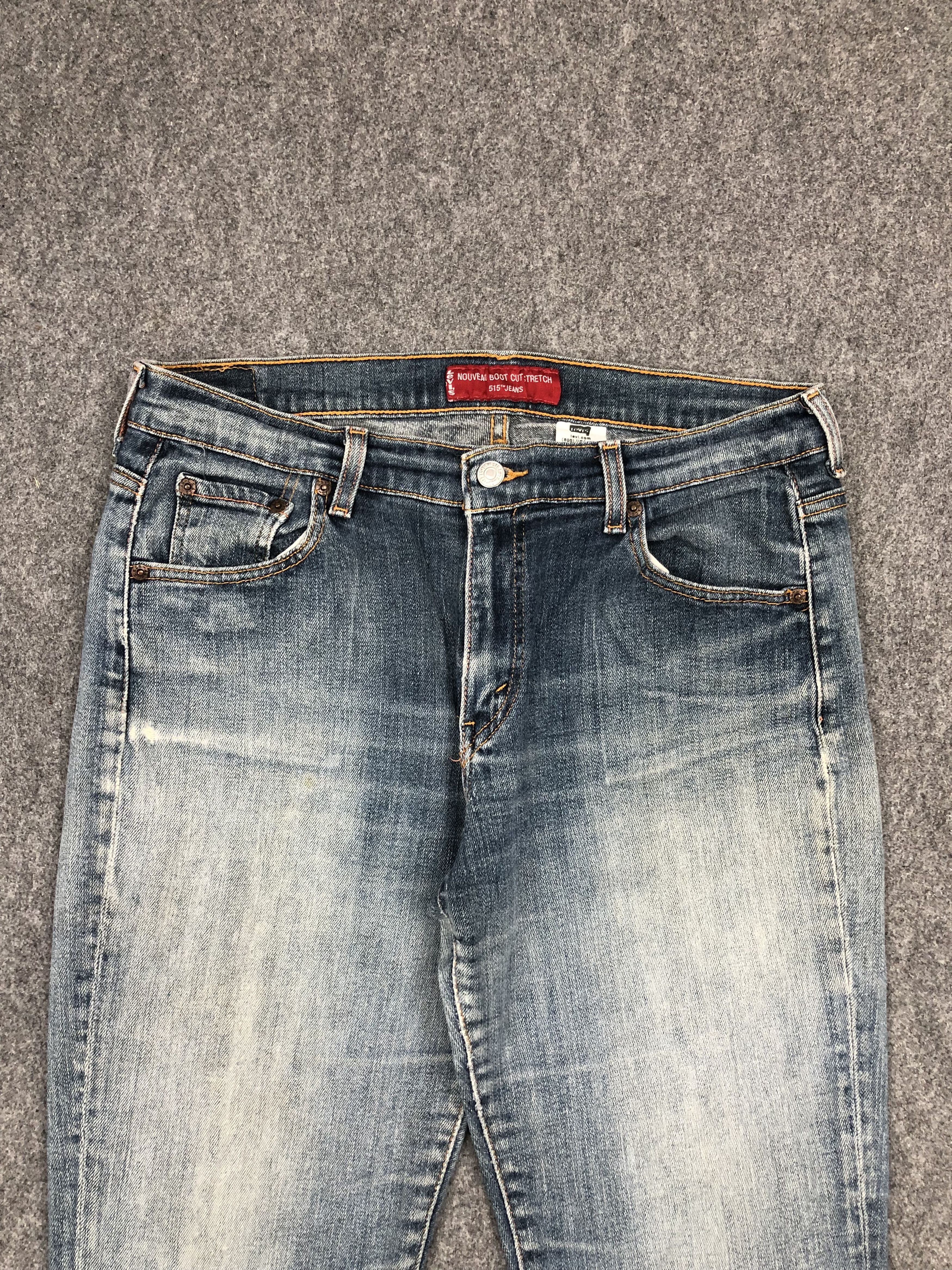 Levi's × Vintage Vintage Levis 515 Flared Bootcut Jeans Size US 35 - 2 Thumbnail