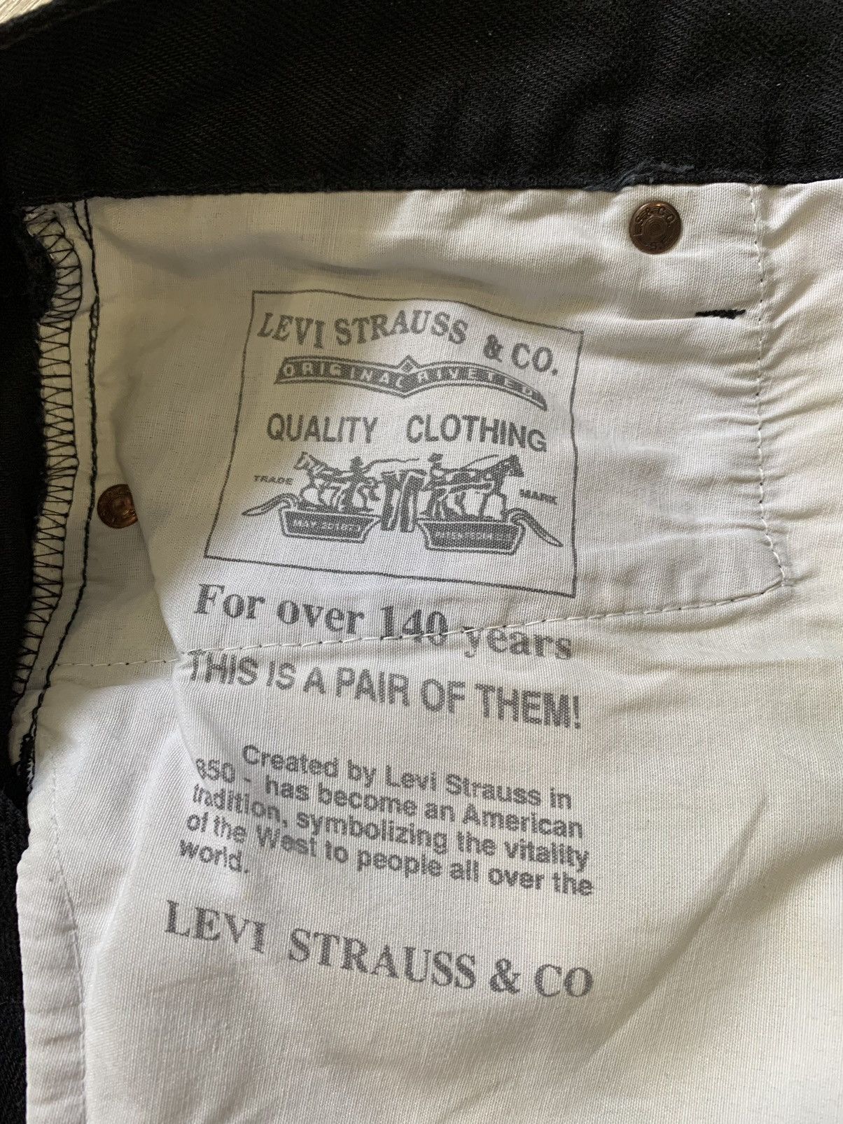 Levi's × Vintage Vintage Levi’s Denim Jeans 501 Size 34 Made In USA Y2K Size US 34 / EU 50 - 8 Thumbnail