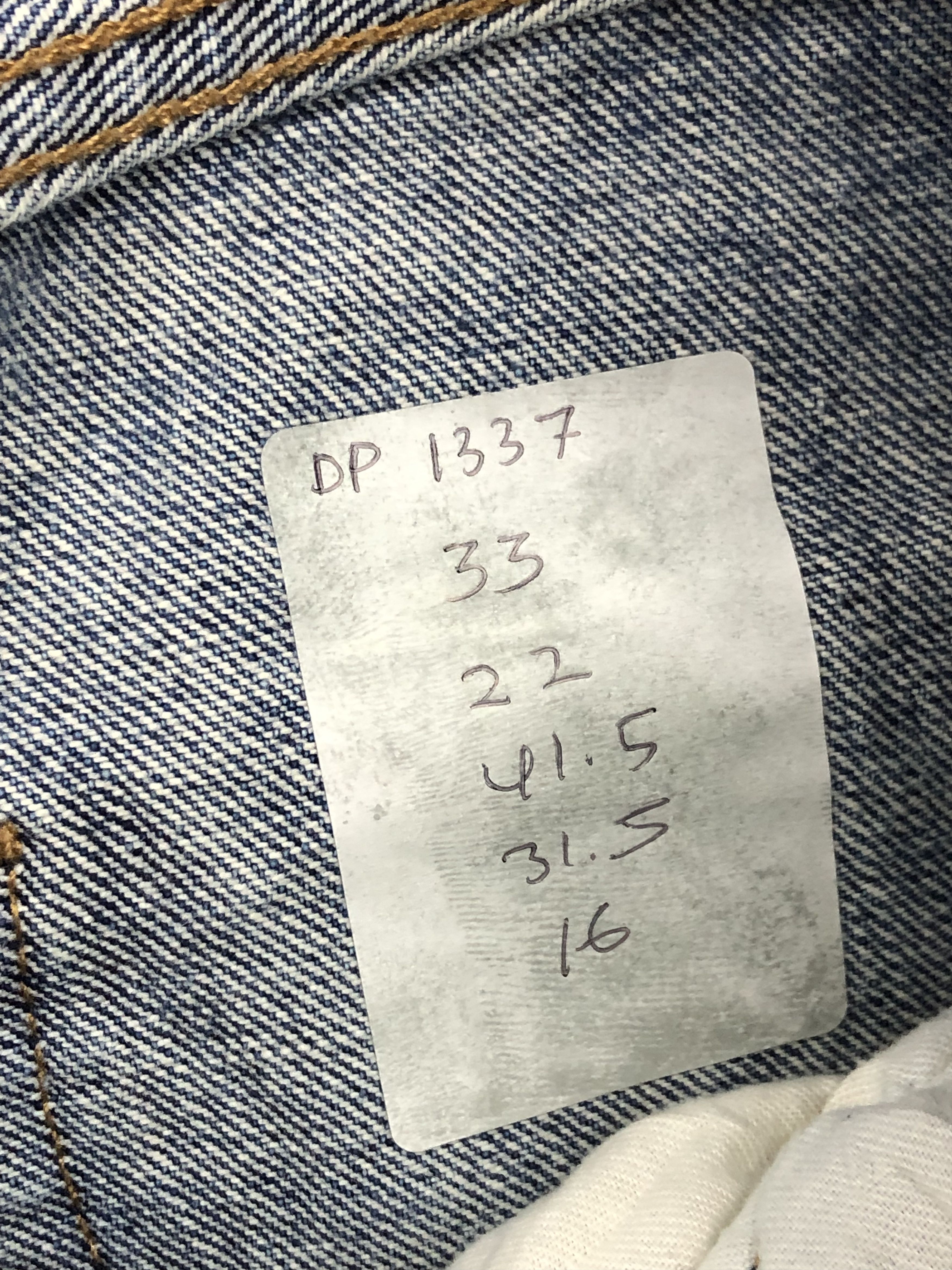 Levi's Vintage Levis 501 Faded Blue Jeans DP1337 Size US 33 - 13 Thumbnail