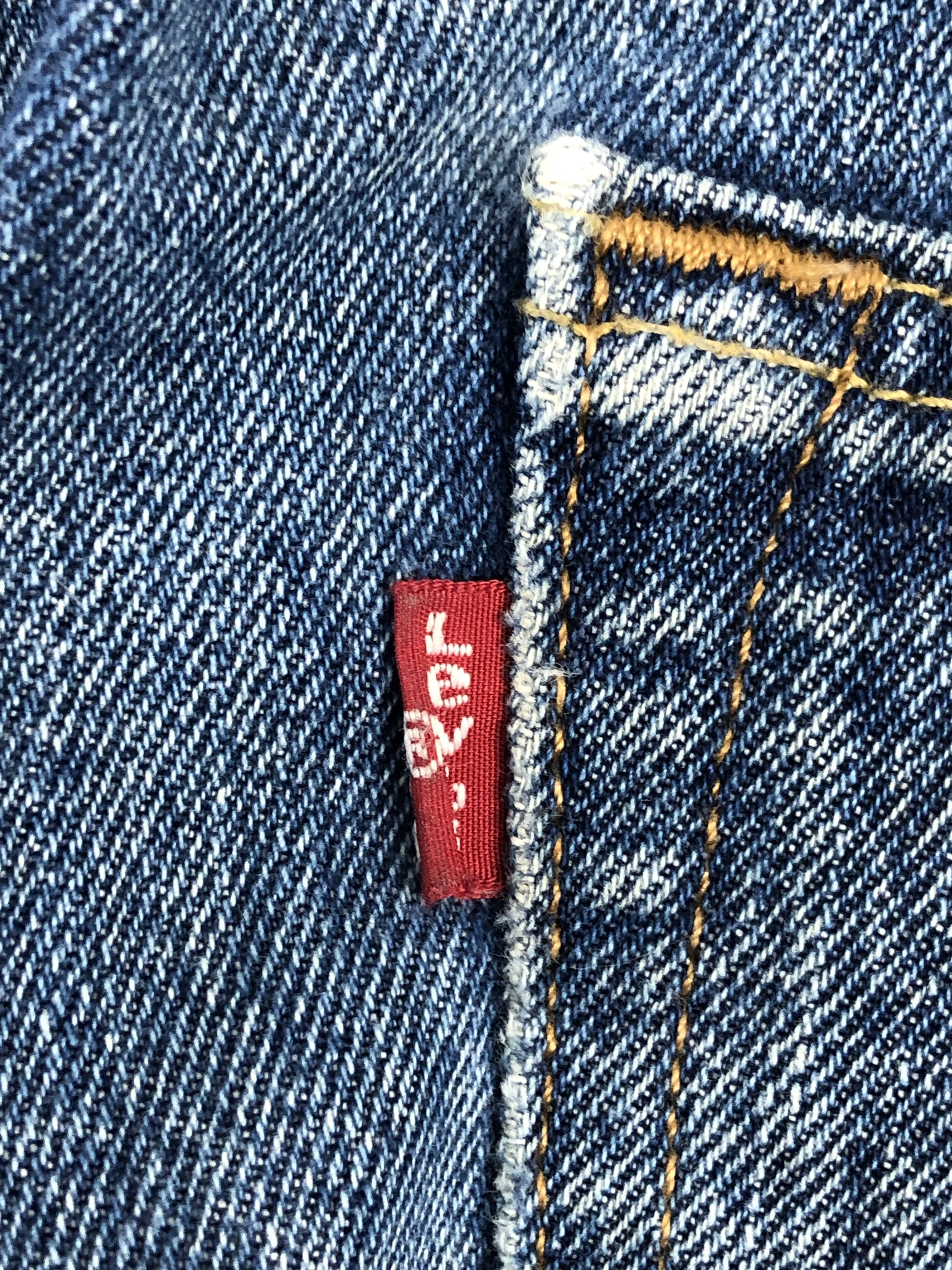 Levi's Vintage Levis 501 Faded Blue Jeans DP1337 Size US 33 - 8 Thumbnail