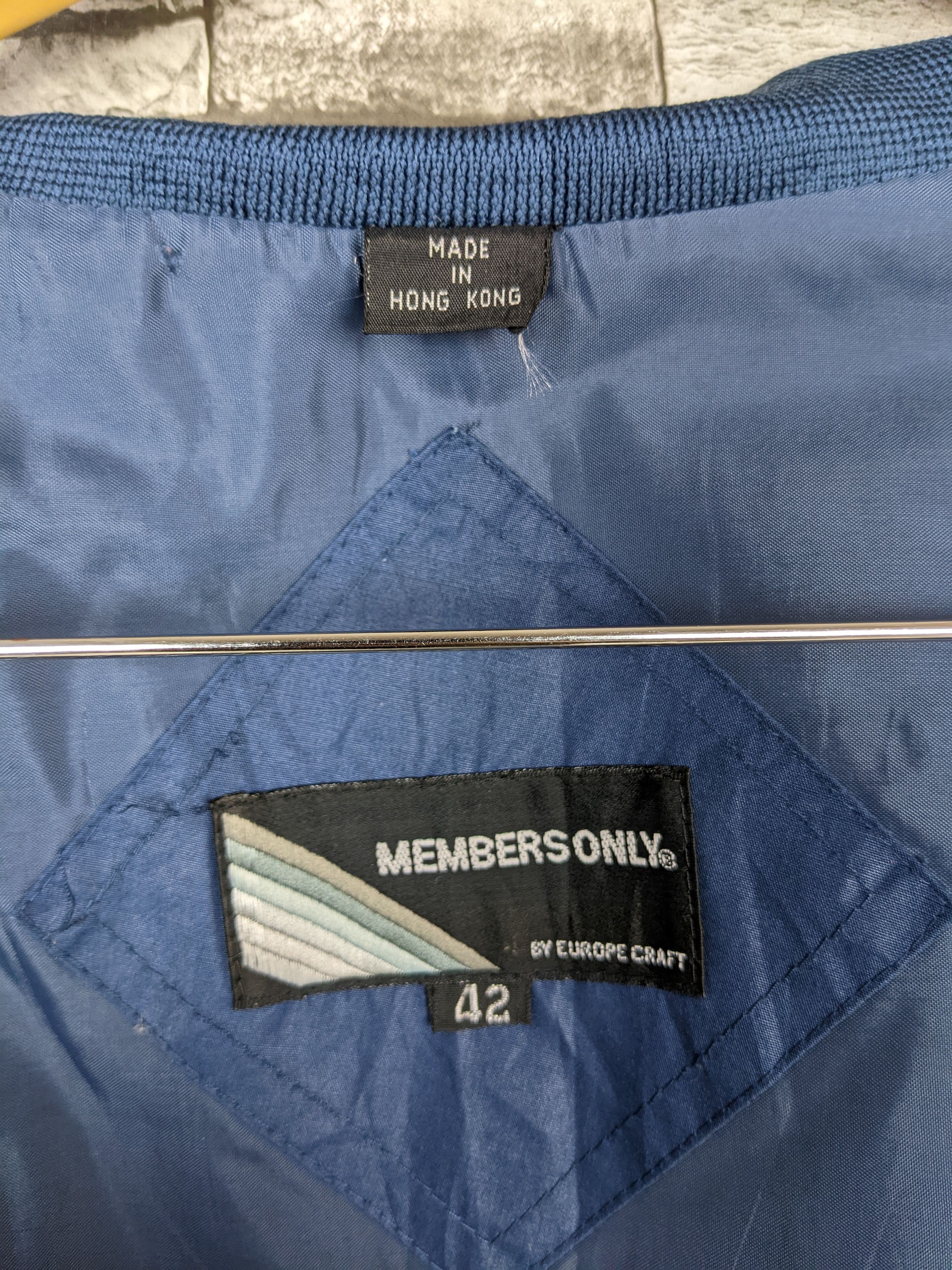 Members Only Members Only Bomber Jacket Light Zipper Justin Bieber Size US L / EU 52-54 / 3 - 10 Thumbnail