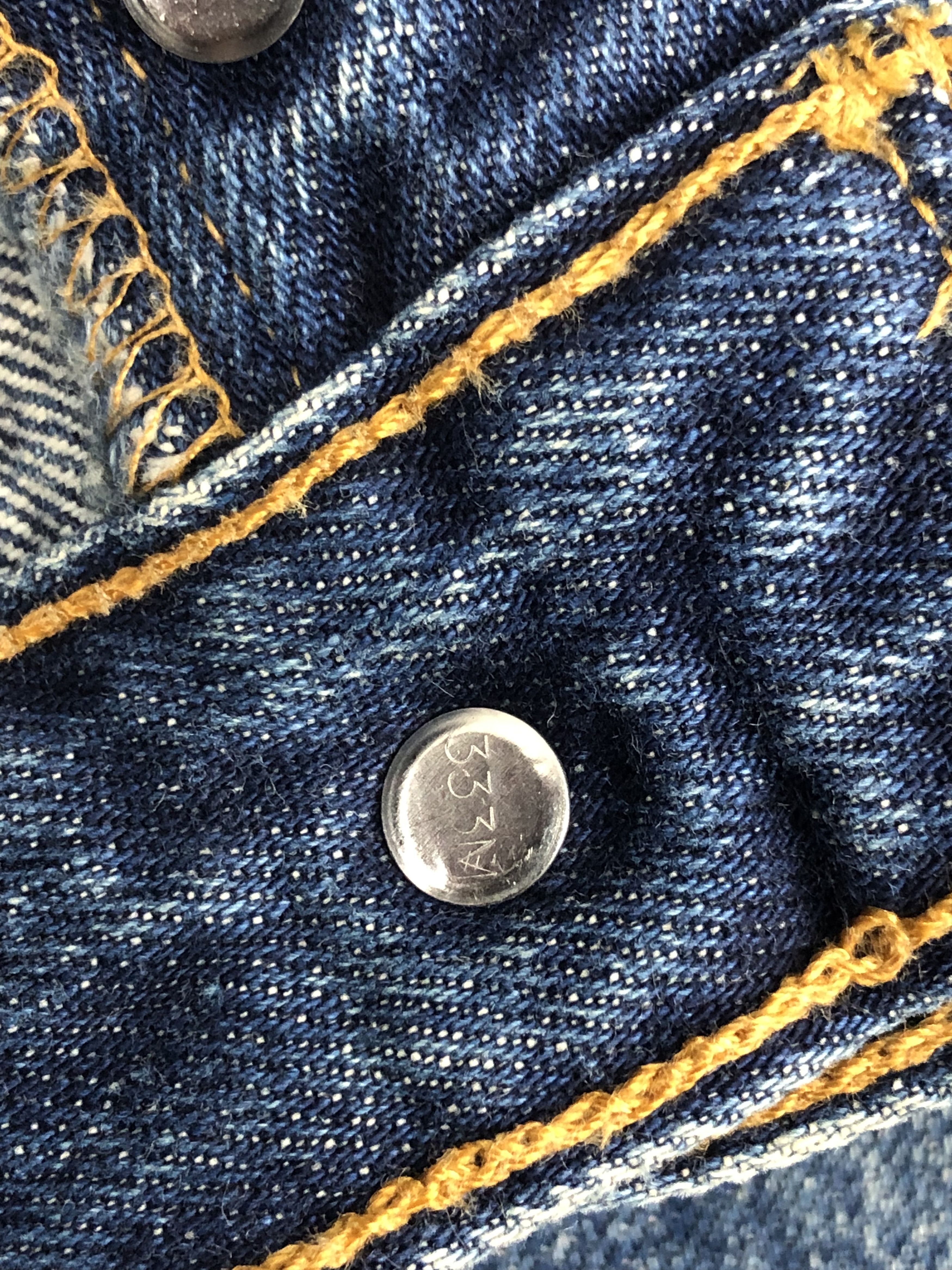 Levi's Vintage Distressed Levis 501 Faded Blue Jeans DP1340 Size US 36 / EU 52 - 13 Thumbnail